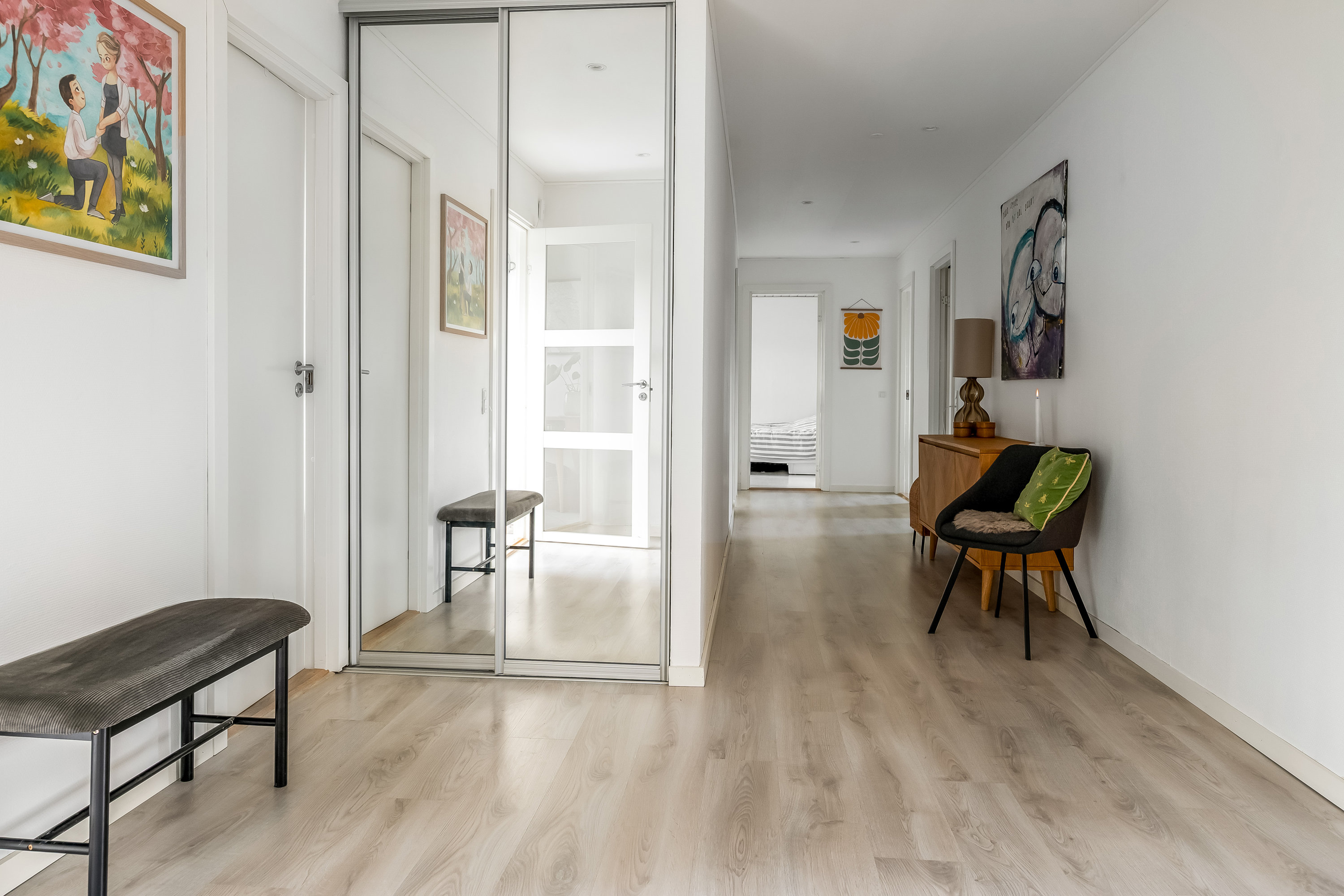 Fremhævet gang billede i fuldskærmstilstand. Billede af Storåvej 24, 7400 Herning