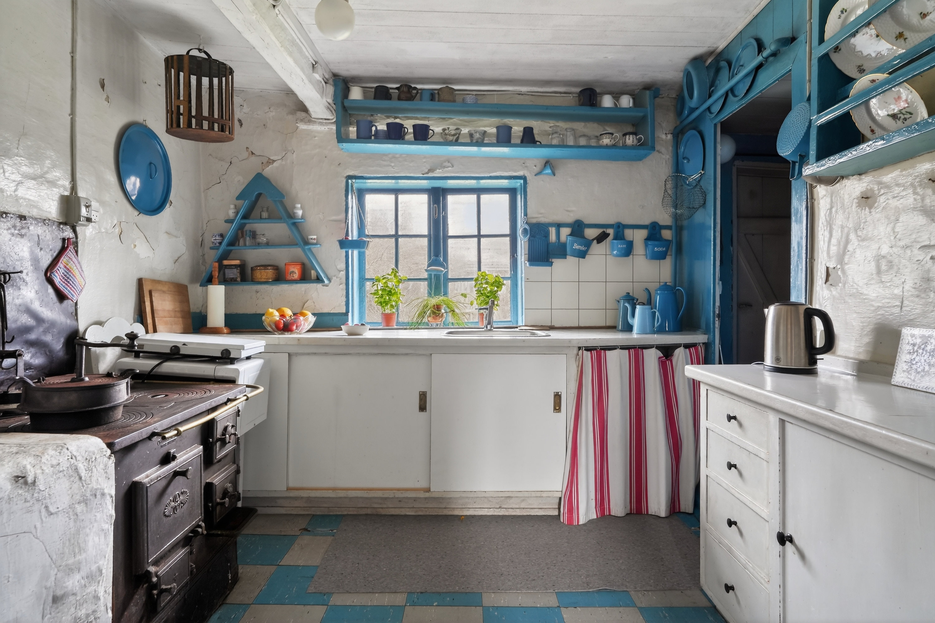 Fremhævet køkken billede i fuldskærmstilstand. Billede af Smedestræde 8, 4581 Rørvig