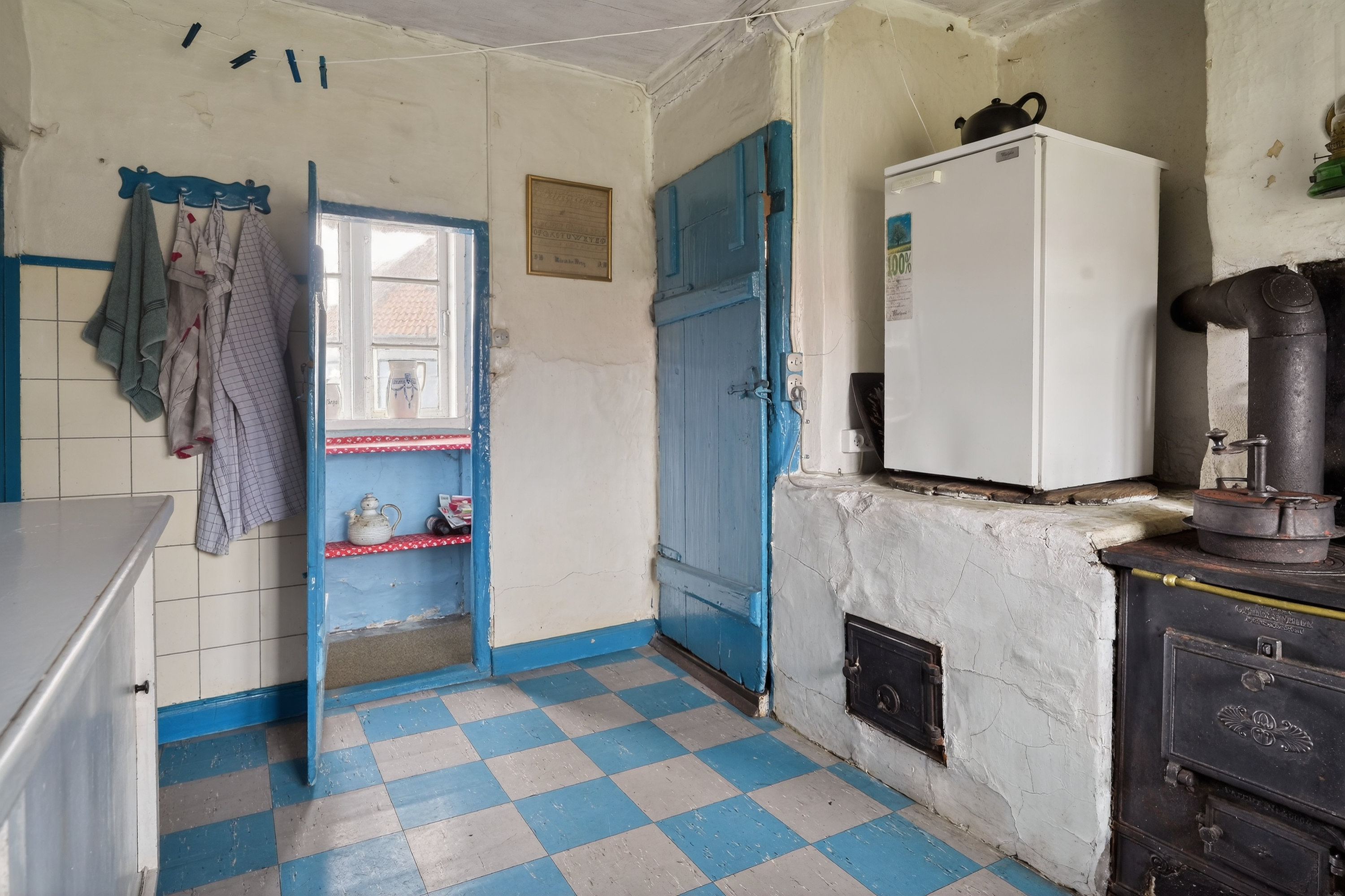 Fremhævet køkken billede i fuldskærmstilstand. Billede af Smedestræde 8, 4581 Rørvig