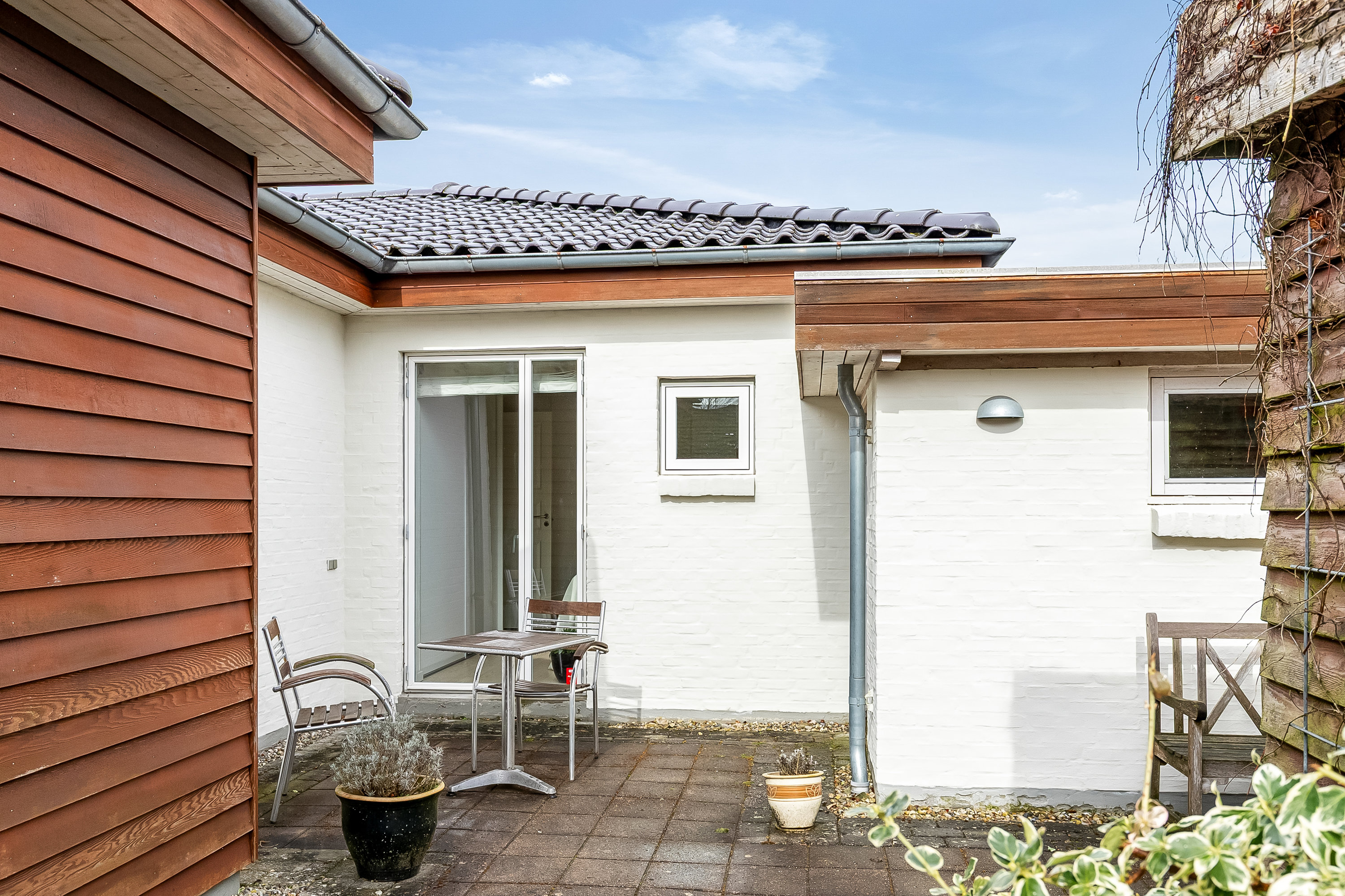 Fremhævet terrasse billede i fuldskærmstilstand. Billede af Anton Berntsen Vej 19, Bredsten, 7182 Bredsten