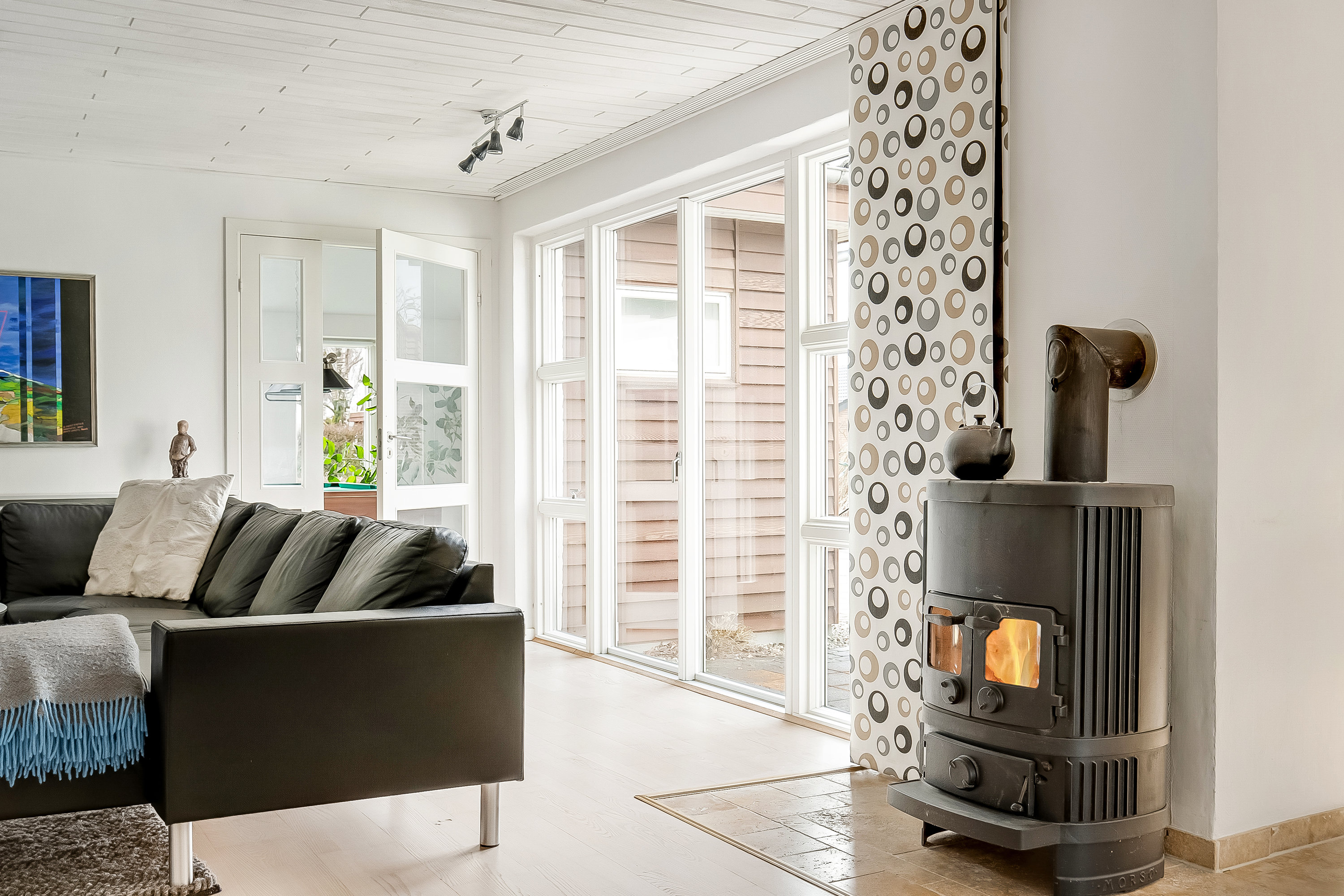 Fremhævet brændeovn billede i fuldskærmstilstand. Billede af Anton Berntsen Vej 19, Bredsten, 7182 Bredsten