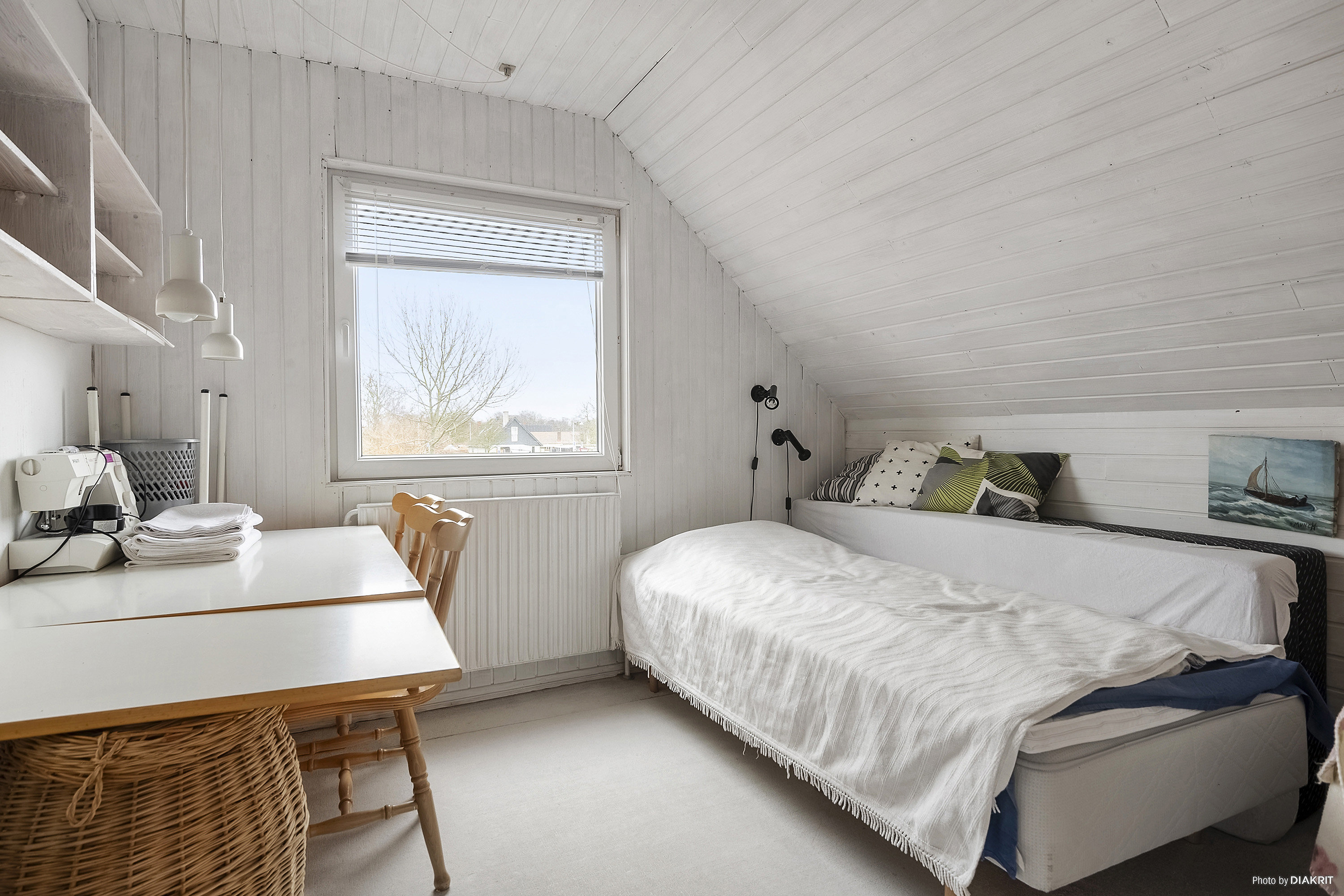 Fremhævet soveværelse billede i fuldskærmstilstand. Billede af Egehovedet 31, Hou, 8300 Odder