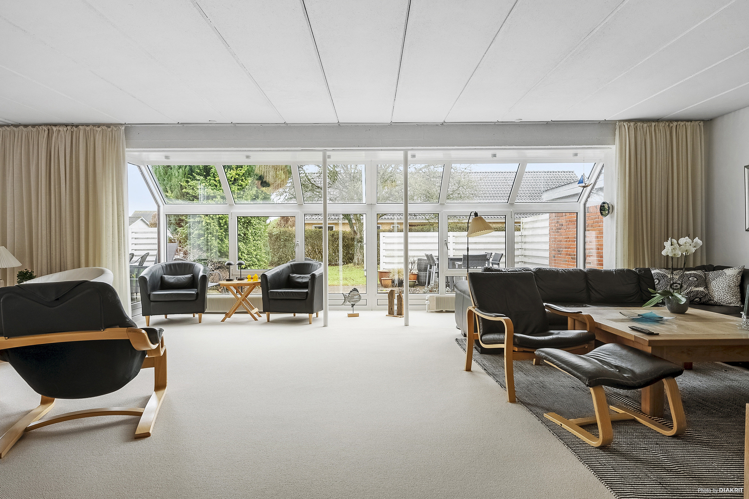 Fremhævet stue billede i fuldskærmstilstand. Billede af Egehovedet 31, Hou, 8300 Odder