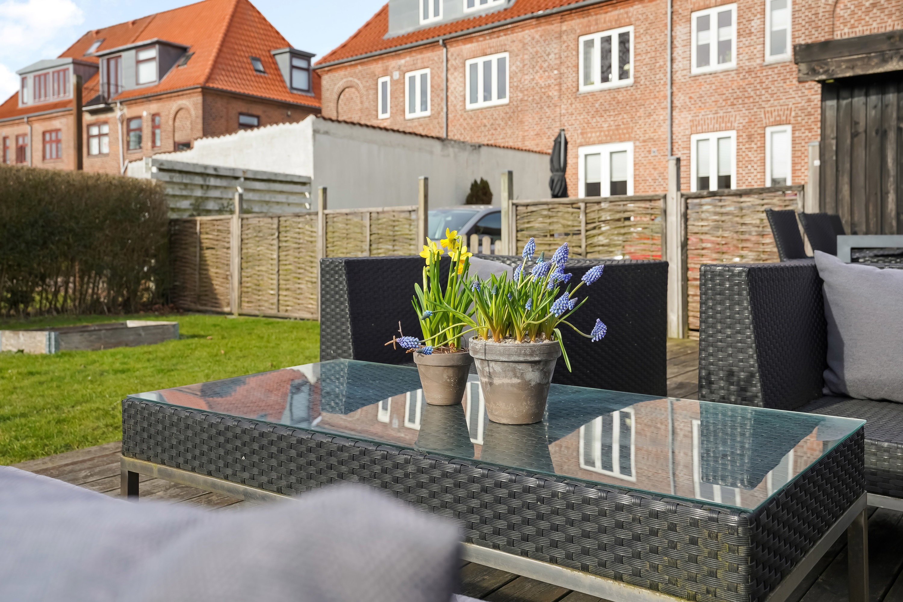 Fremhævet terrasse billede i fuldskærmstilstand. Billede af Grønlandsgade 35, 1., 5000 Odense C