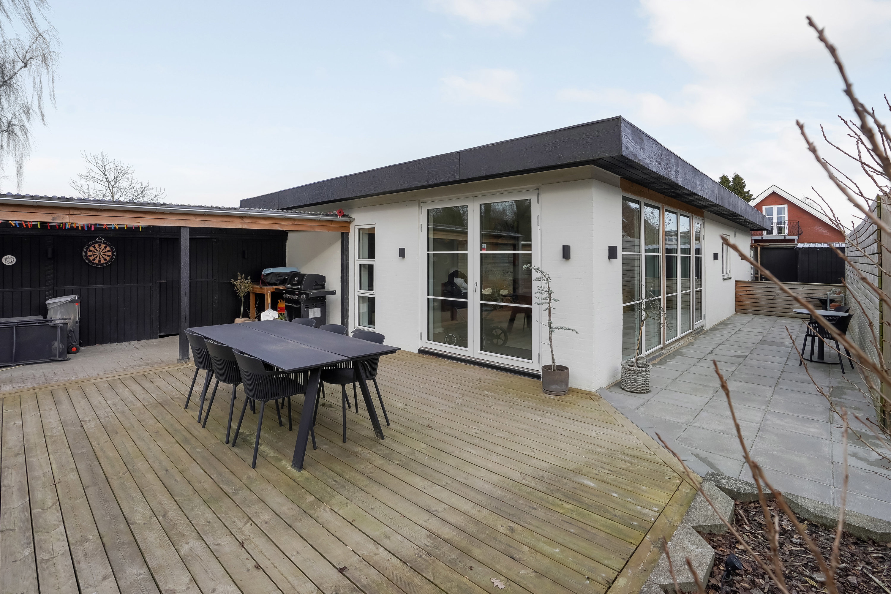 Fremhævet terrasse billede i fuldskærmstilstand. Billede af Holstedvej 36, Bolbro, 5200 Odense V