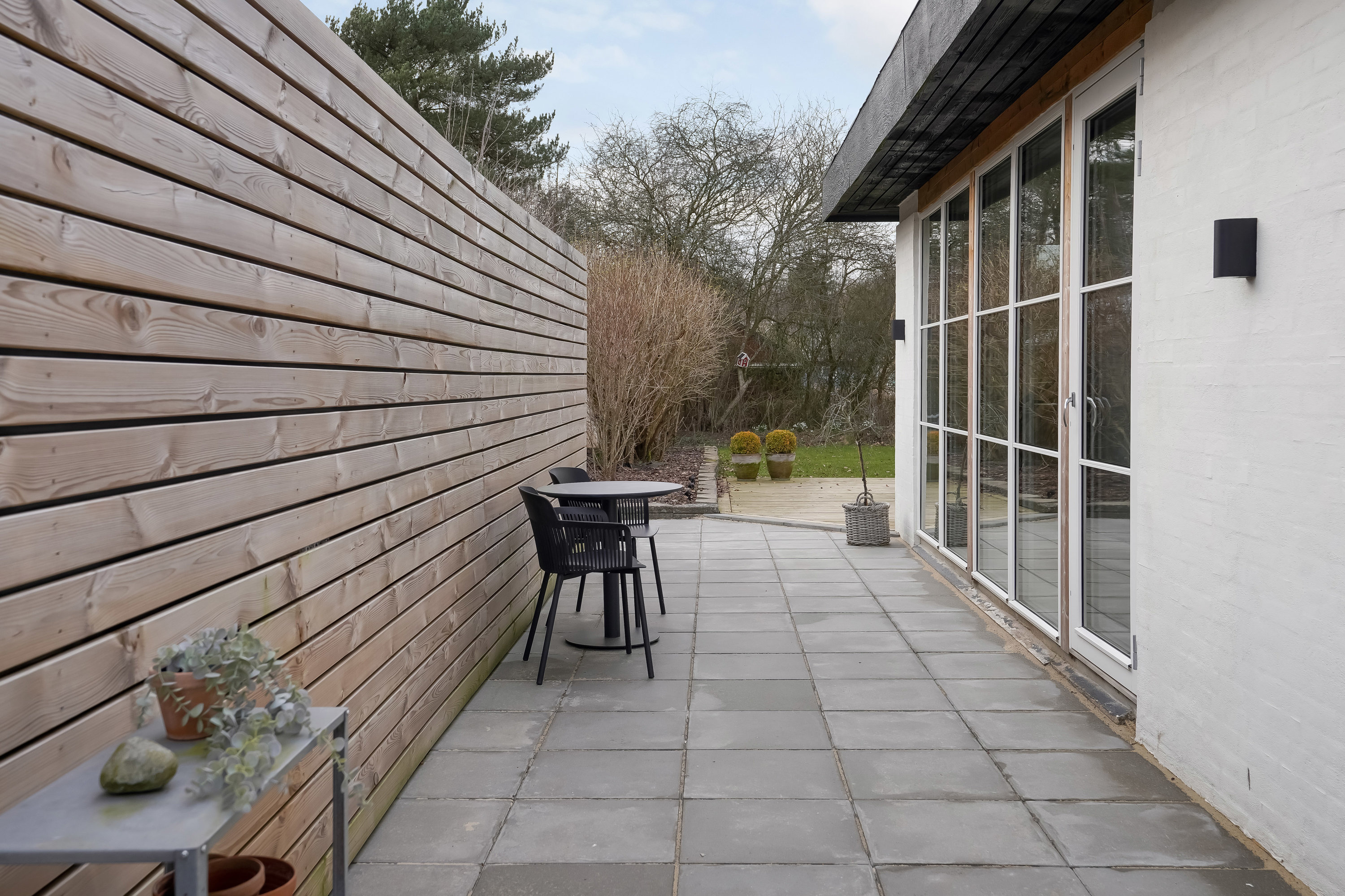 Fremhævet terrasse billede i fuldskærmstilstand. Billede af Holstedvej 36, Bolbro, 5200 Odense V