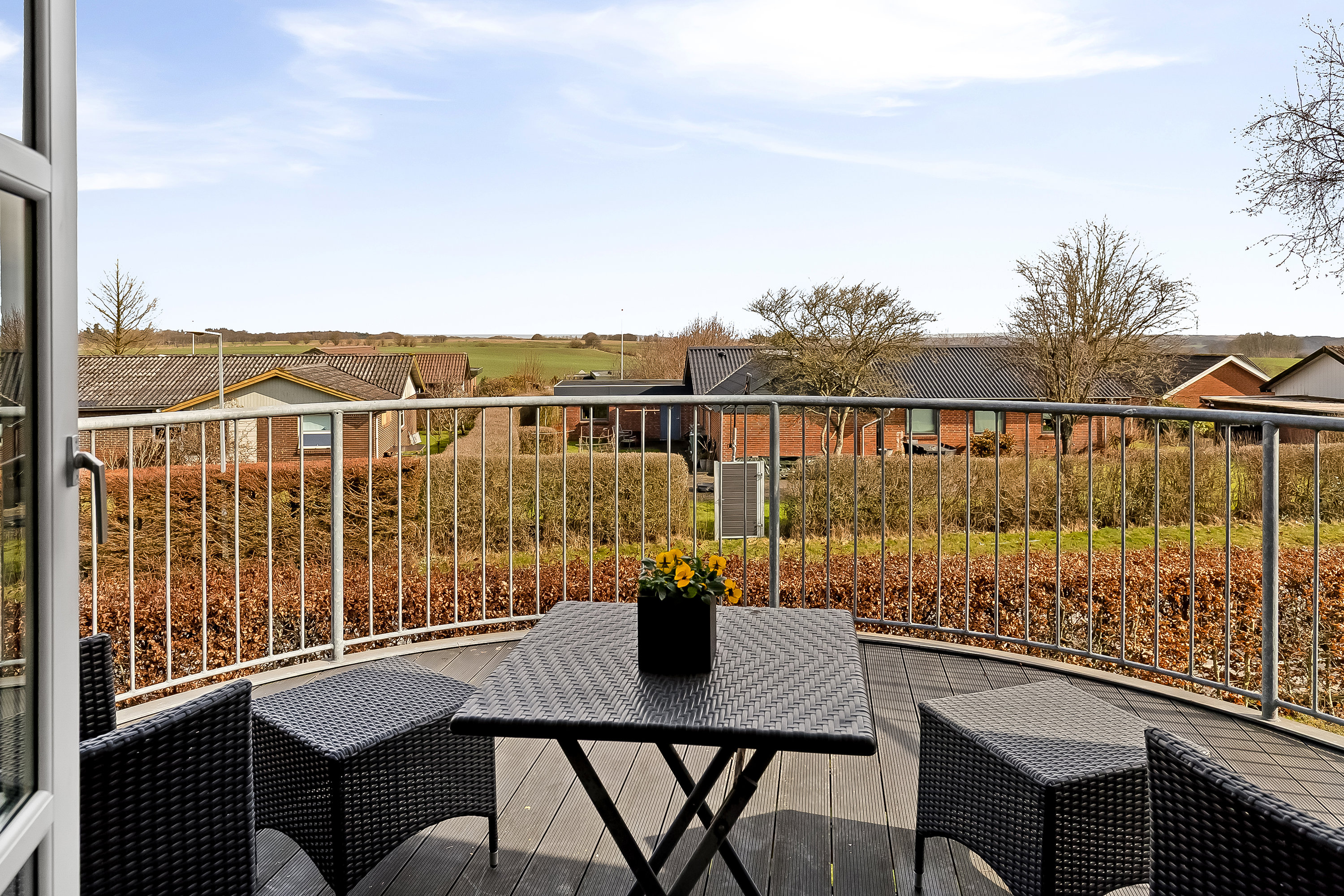 Fremhævet altan billede i fuldskærmstilstand. Billede af Johan Skjoldborg Vej 10, 7182 Bredsten