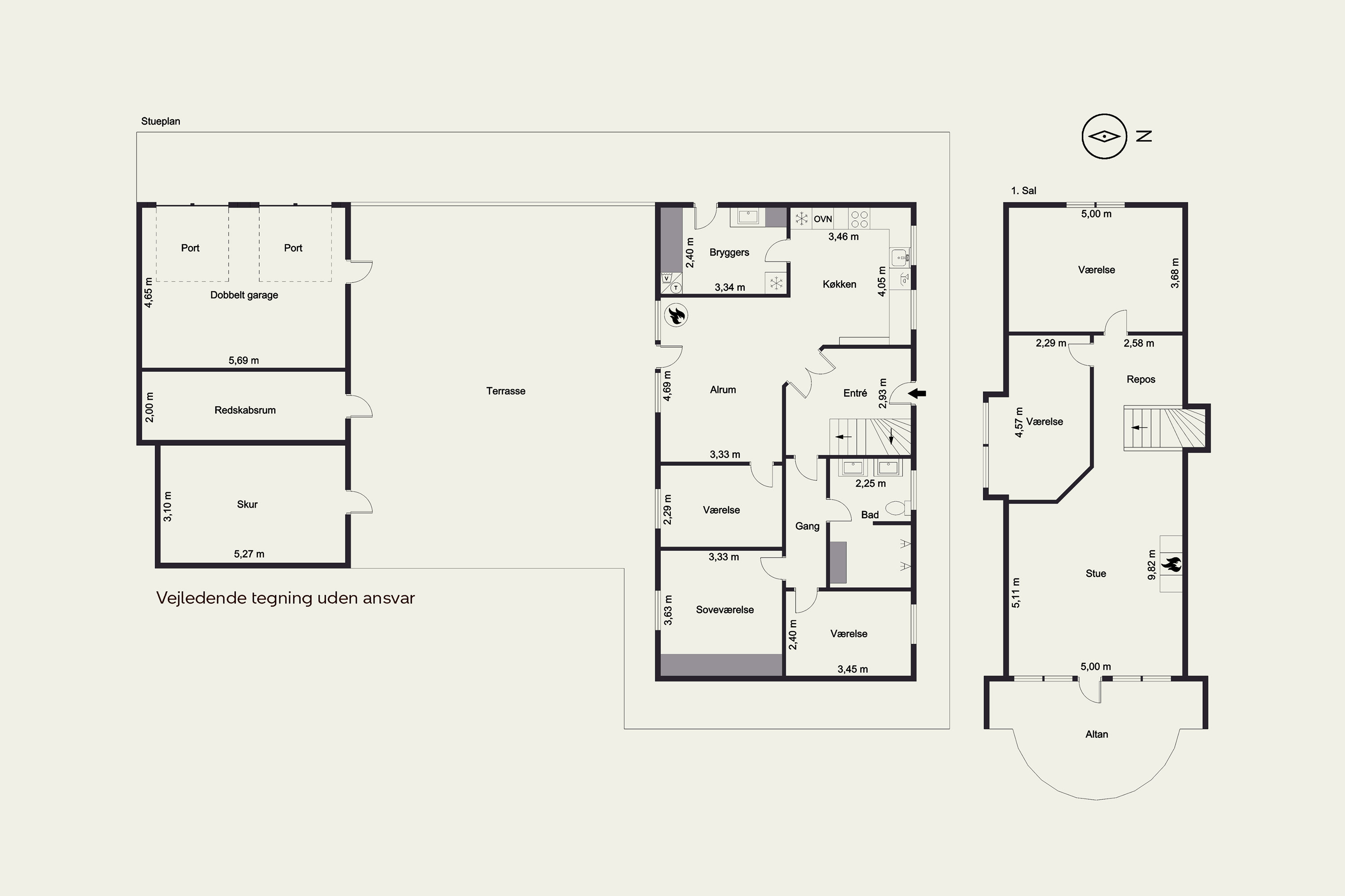 Plantegninger billede af Johan Skjoldborg Vej 10, 7182 Bredsten