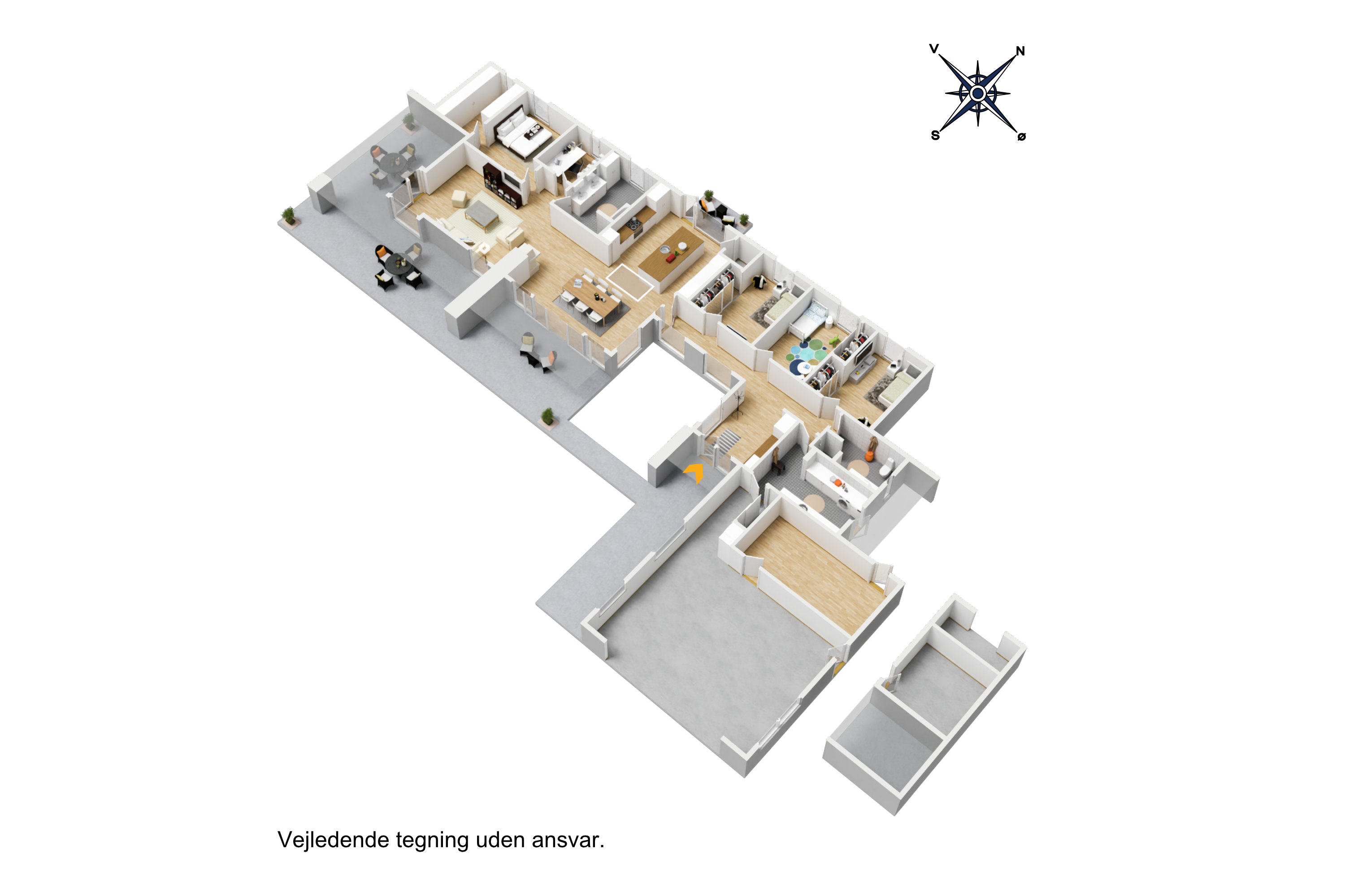 Plantegninger billede af Knøsgårds Alle 64, 9440 Aabybro