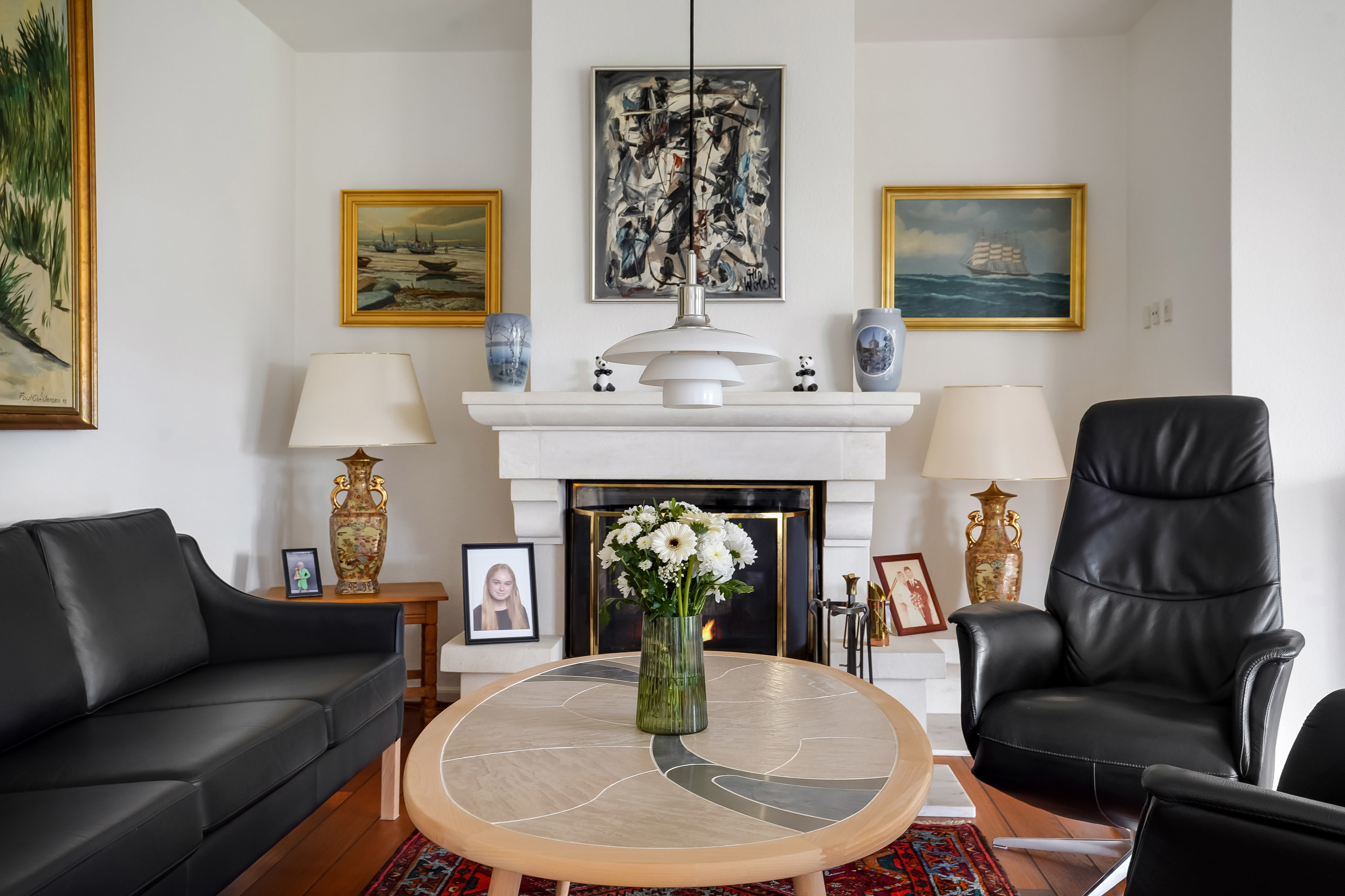 Fremhævet stue billede i fuldskærmstilstand. Billede af Ved Stranden 2, 5300 Kerteminde