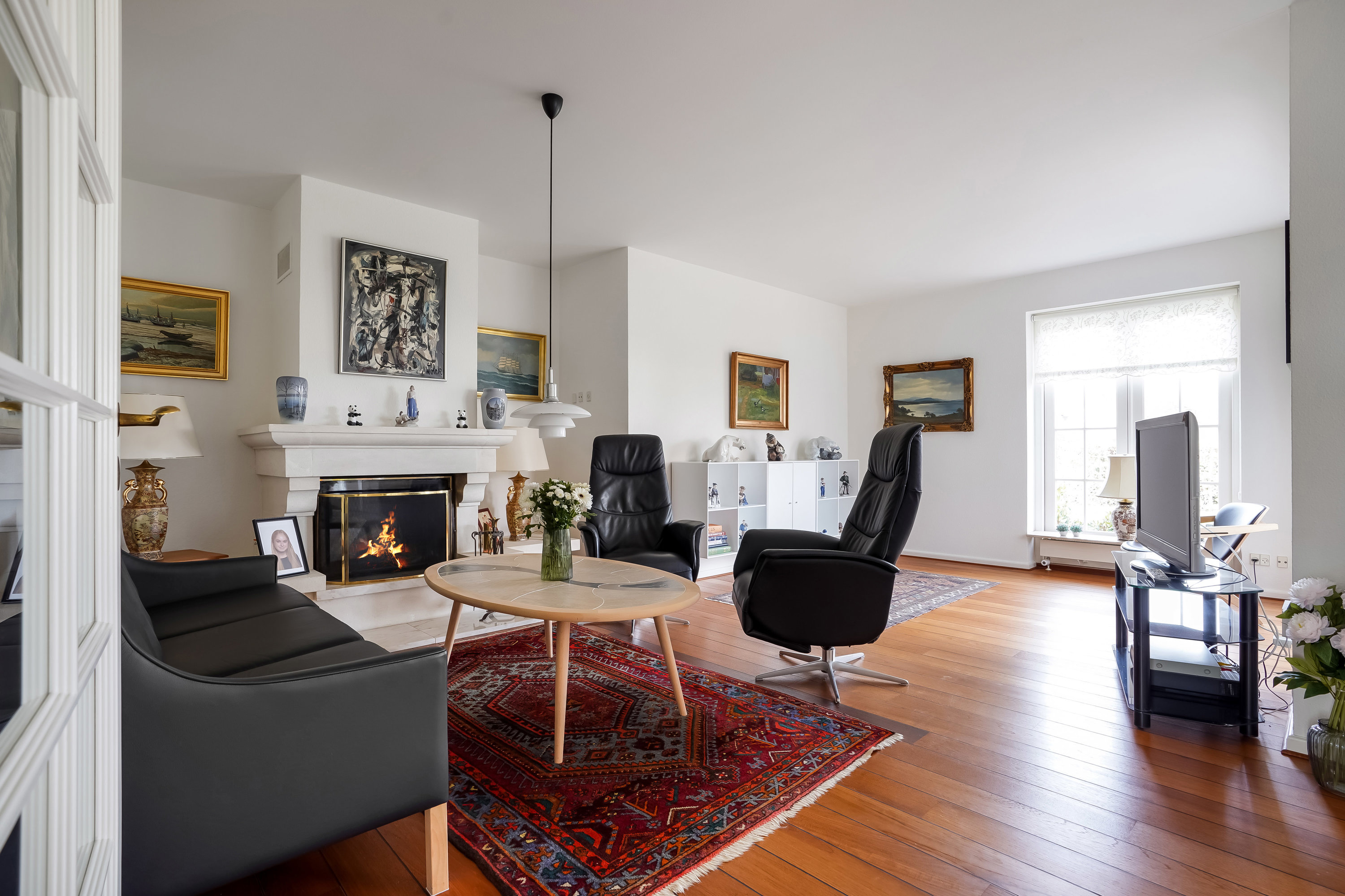 Fremhævet stue billede i fuldskærmstilstand. Billede af Ved Stranden 2, 5300 Kerteminde