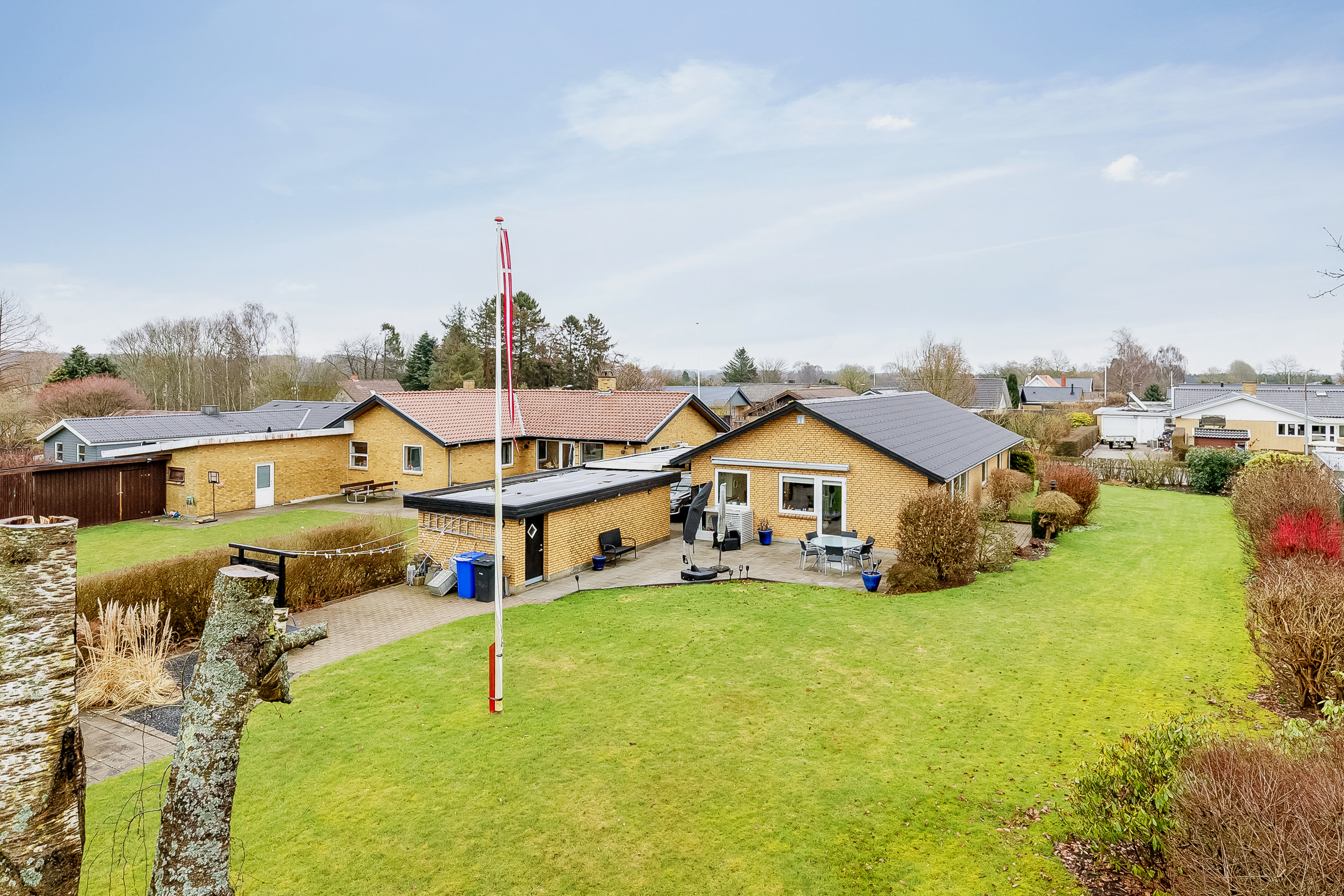 Fremhævet mastefoto billede i fuldskærmstilstand. Billede af Klosterbakken 10, Skærup, 7080 Børkop