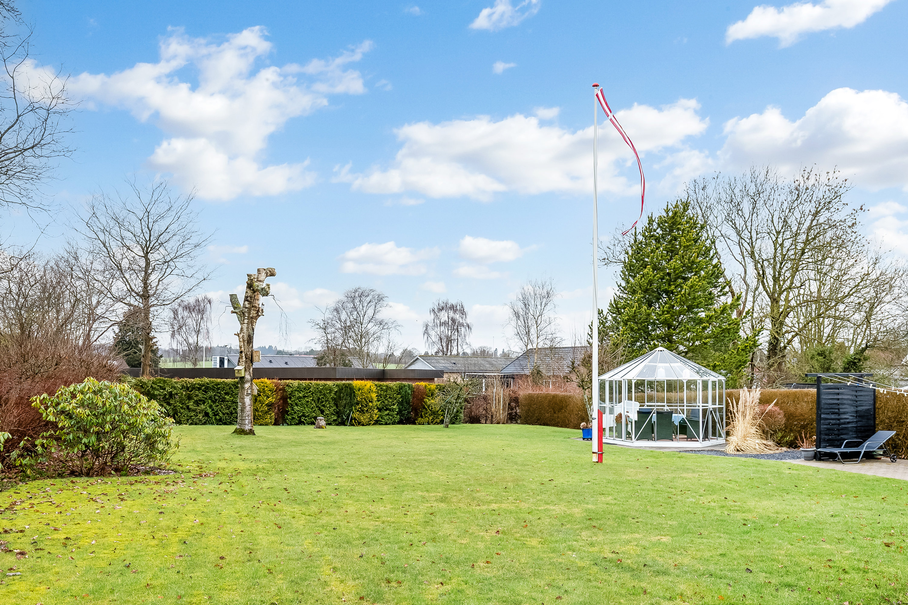 Fremhævet have billede i fuldskærmstilstand. Billede af Klosterbakken 10, Skærup, 7080 Børkop