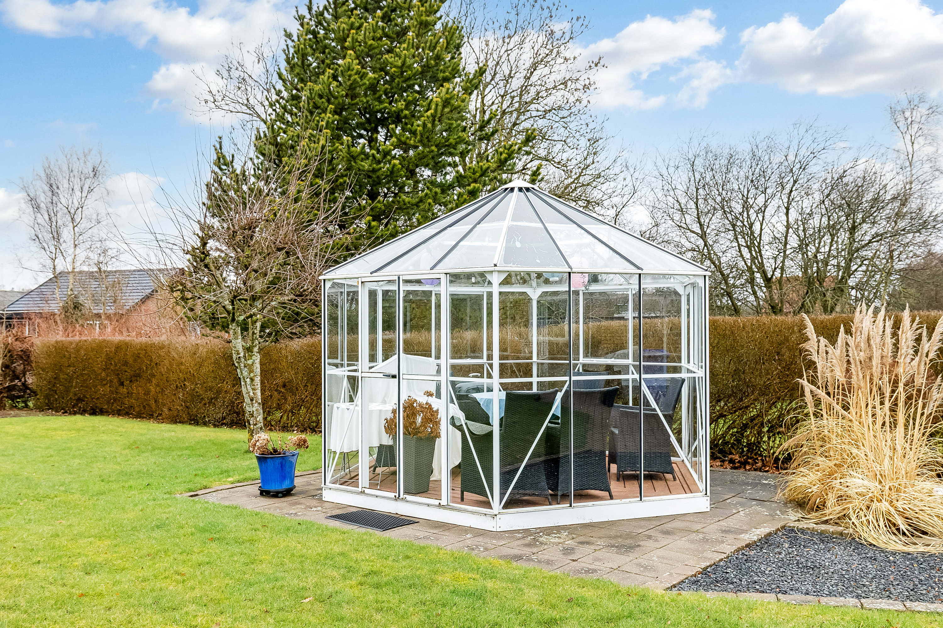 Fremhævet drivhus billede i fuldskærmstilstand. Billede af Klosterbakken 10, Skærup, 7080 Børkop