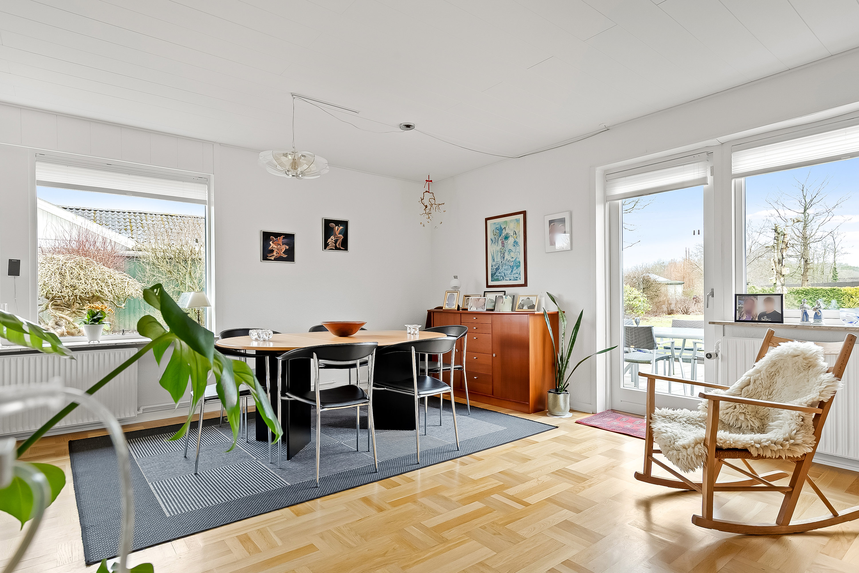 Fremhævet stue billede i fuldskærmstilstand. Billede af Klosterbakken 10, Skærup, 7080 Børkop