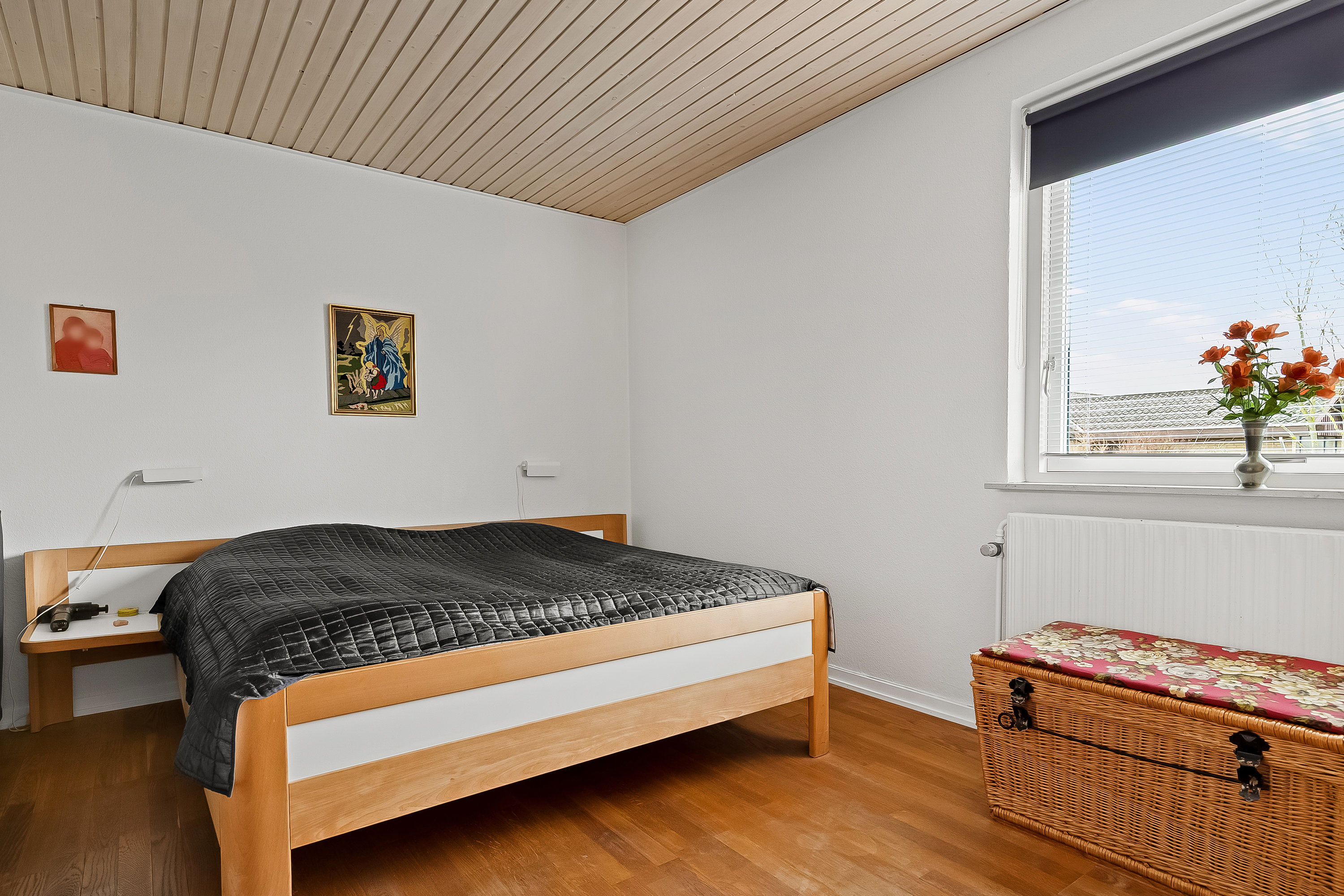 Fremhævet soveværelse billede i fuldskærmstilstand. Billede af Klosterbakken 10, Skærup, 7080 Børkop
