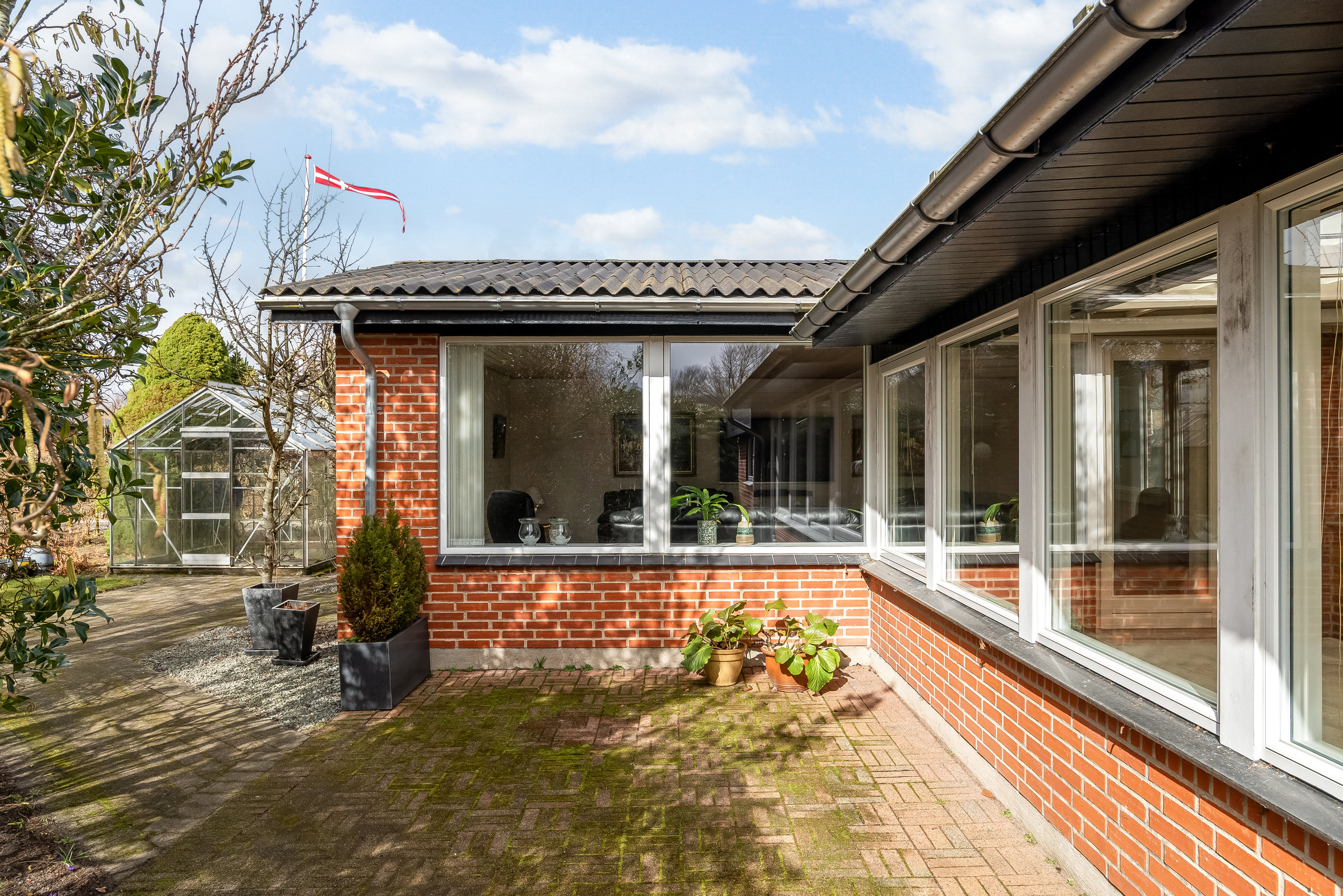 Fremhævet terrasse billede i fuldskærmstilstand. Billede af Kaj Munks Vej 3, 7500 Holstebro