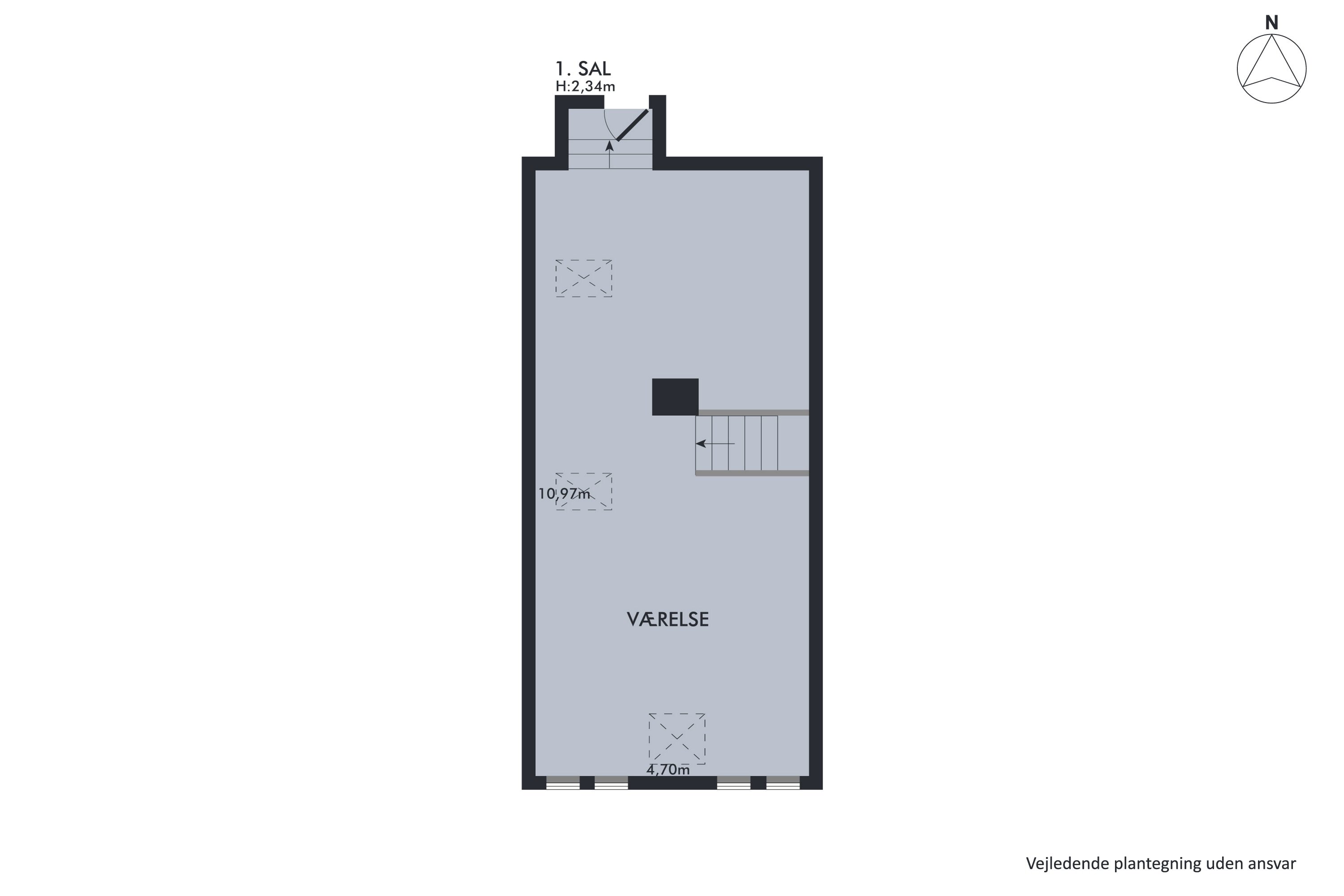 Plantegninger billede af Haderslevvej 140, Skallebæk, 6760 Ribe