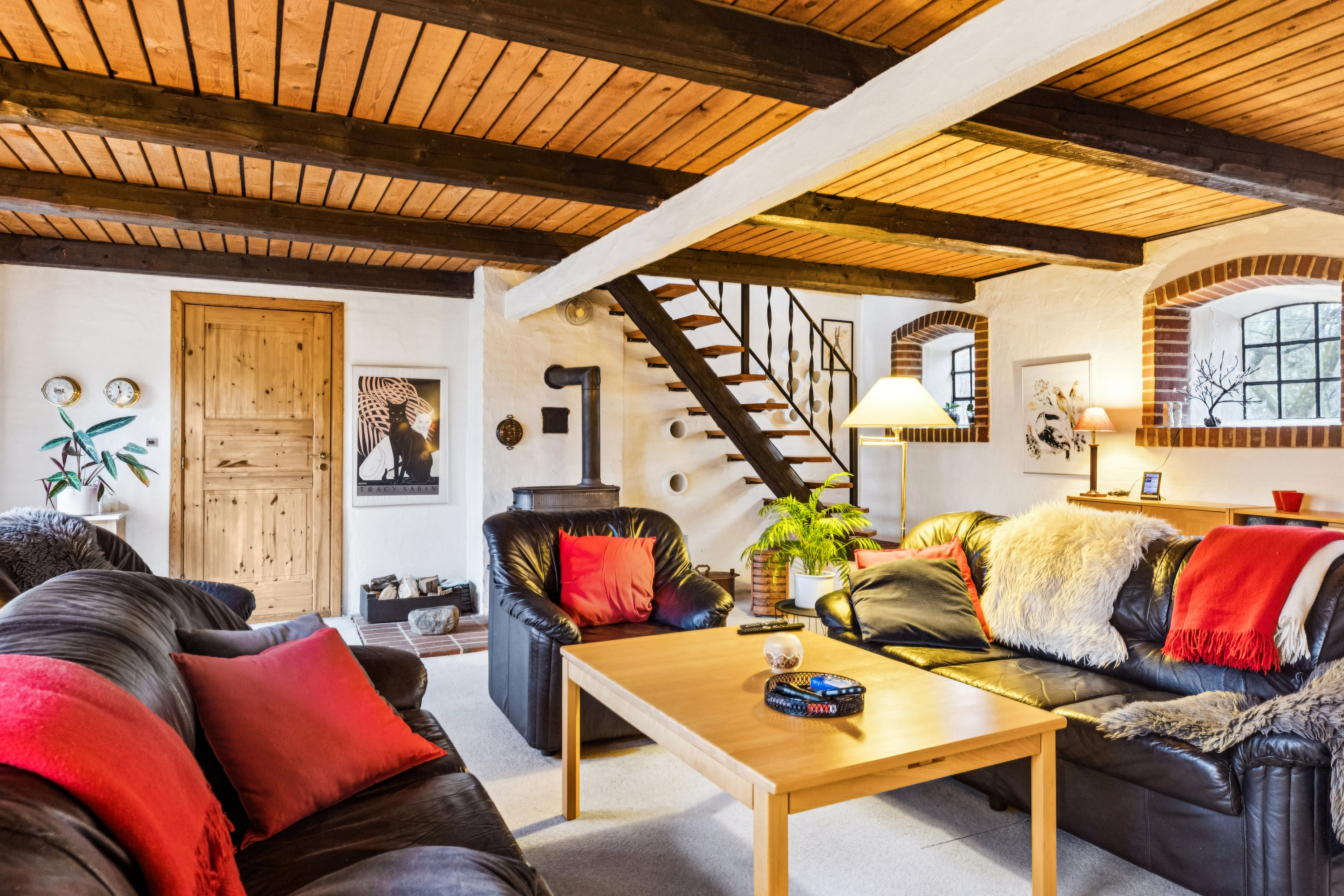 Fremhævet stue billede i fuldskærmstilstand. Billede af Haderslevvej 140, Skallebæk, 6760 Ribe