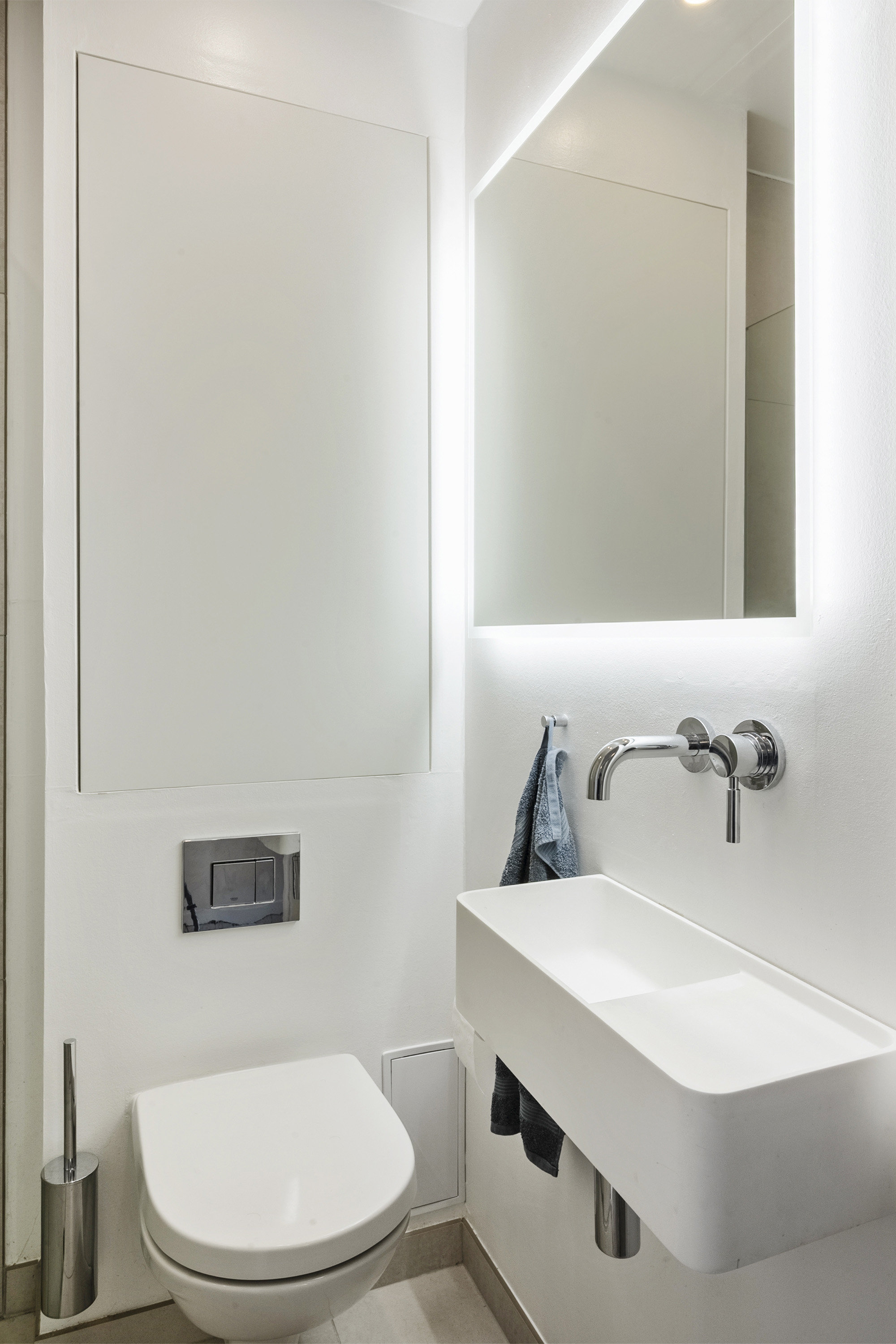 Fremhævet toilet billede i fuldskærmstilstand. Billede af Sønderbrogade 93, 2. tv., 8700 Horsens