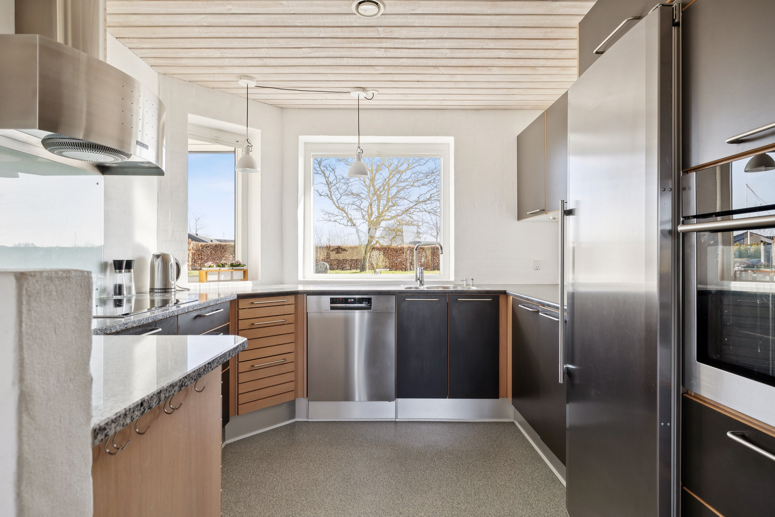 Fremhævet køkken billede i fuldskærmstilstand. Billede af Præstehaven 11, Hylke, 8660 Skanderborg