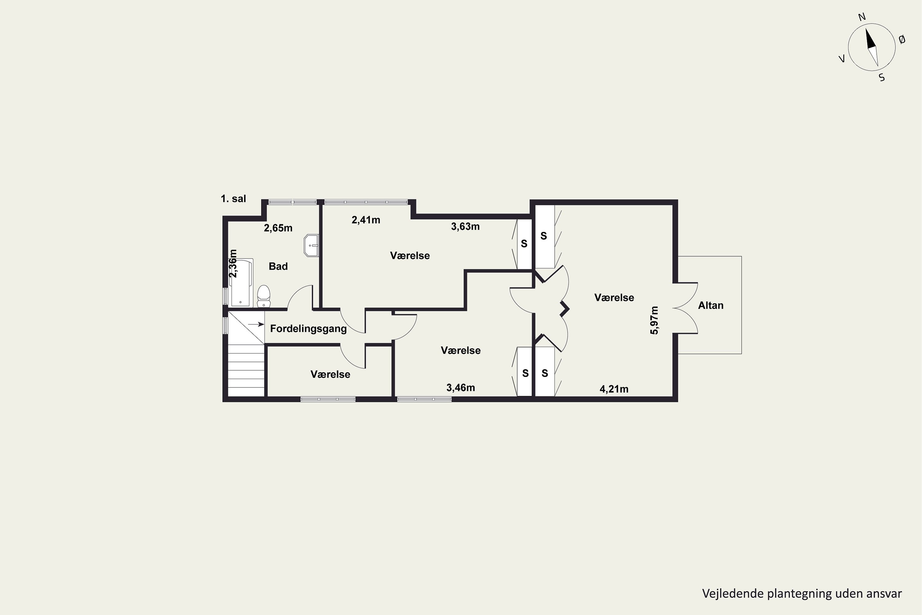 Plantegninger billede af Astrupvej 17, Mesballe, 8550 Ryomgård