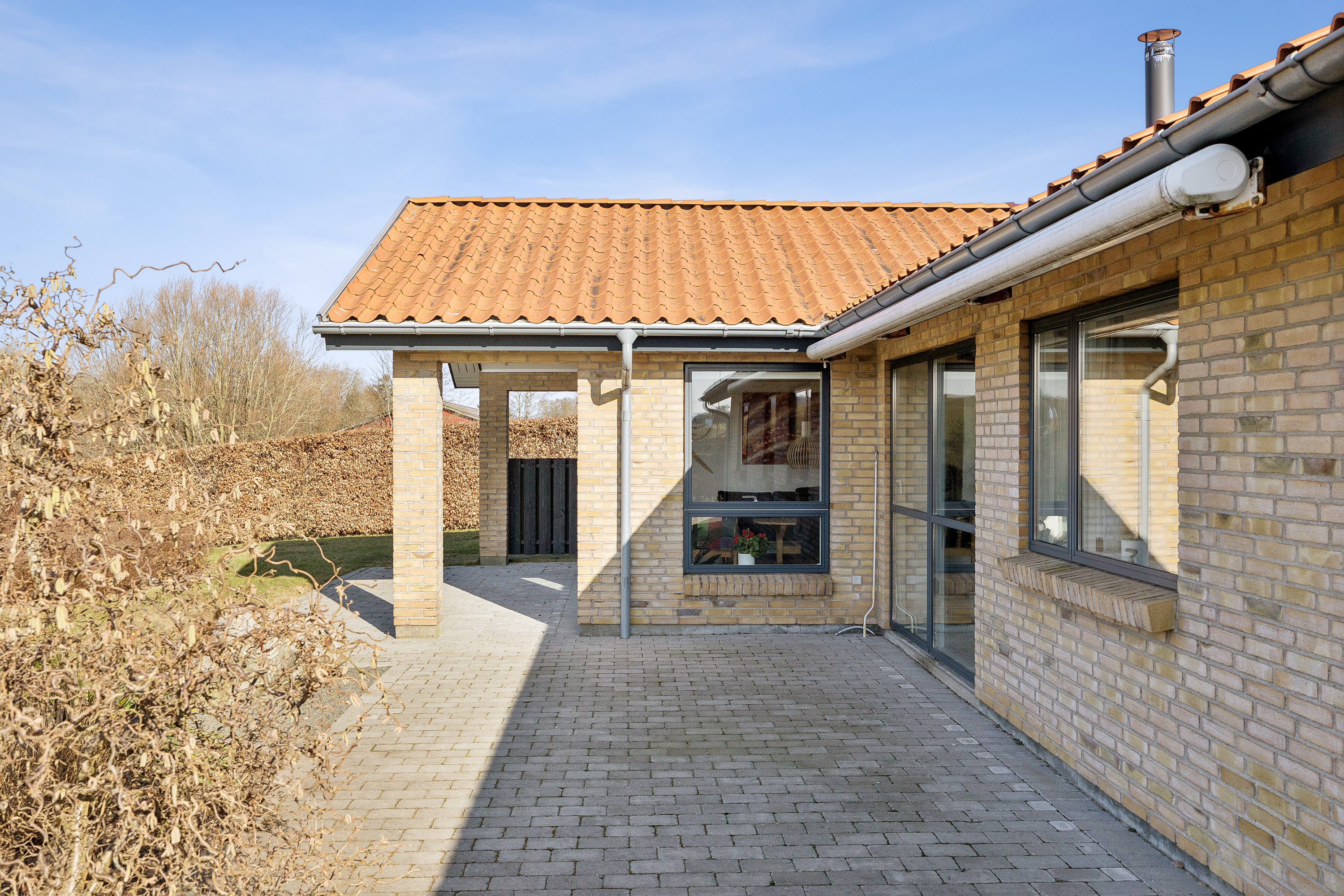 Fremhævet terrasse billede i fuldskærmstilstand. Billede af Præstehaven 11, Hylke, 8660 Skanderborg