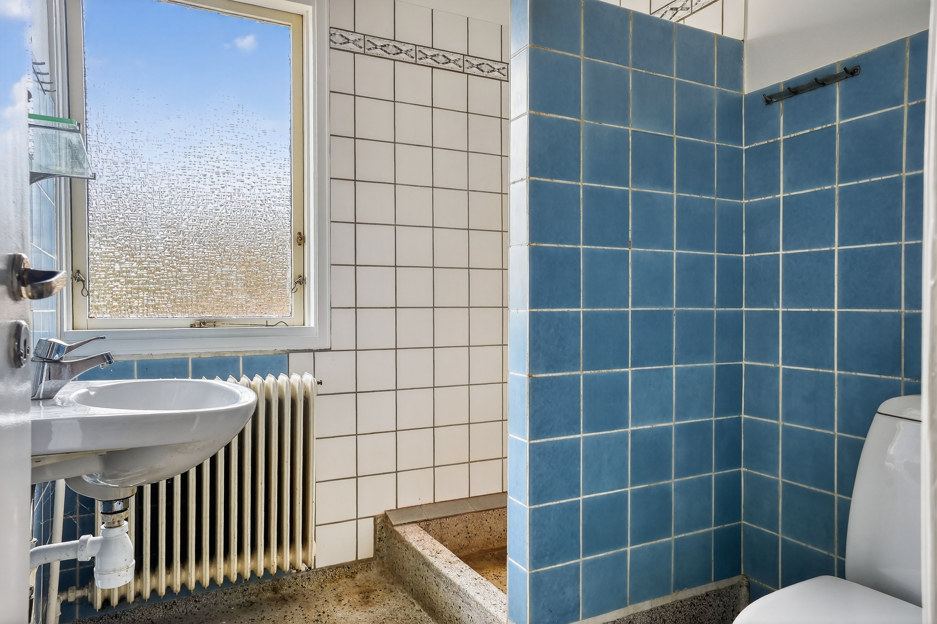 Fremhævet badeværelse billede i fuldskærmstilstand. Billede af H P Hansensvej 4, 4500 Nykøbing Sj