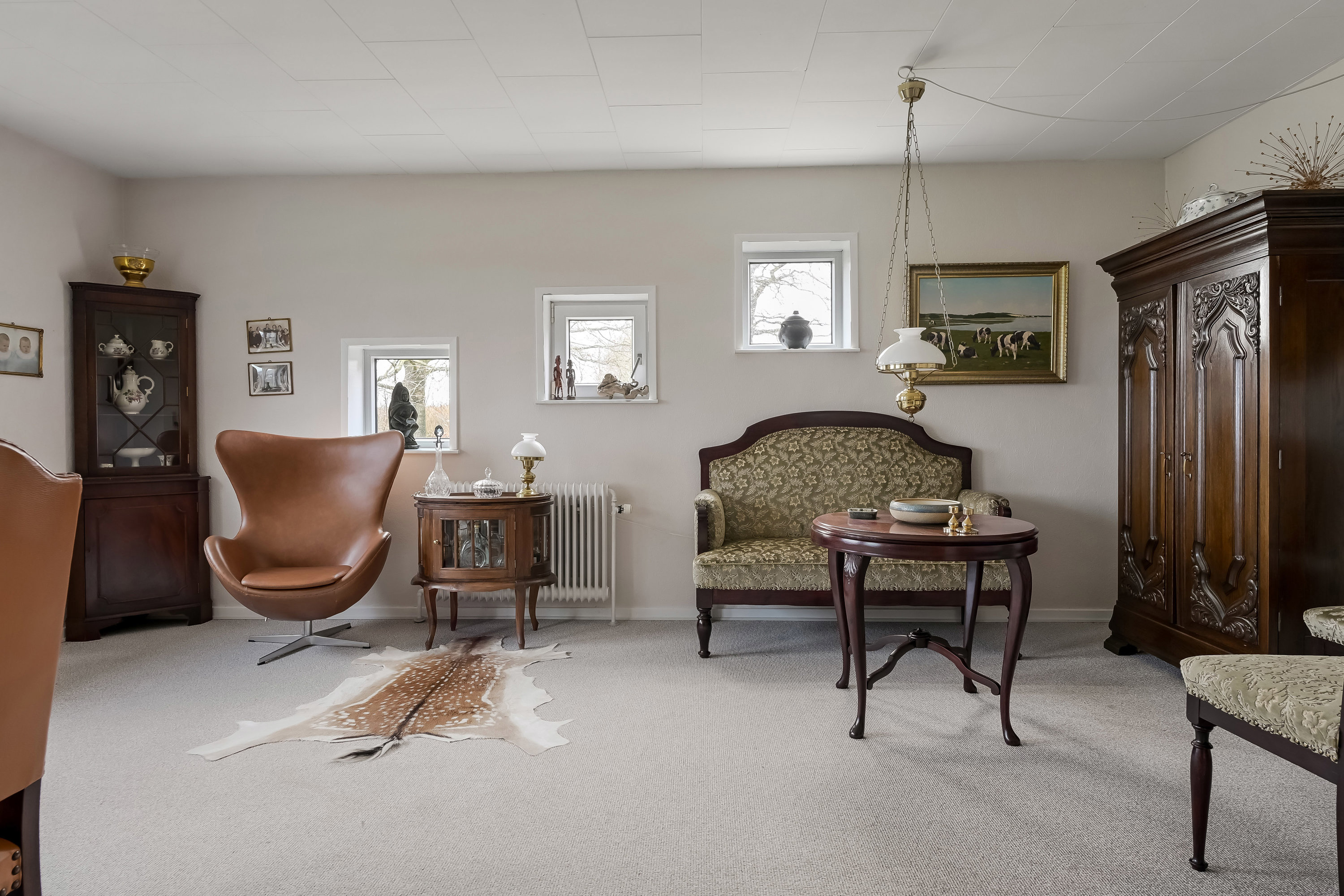 Fremhævet stue billede i fuldskærmstilstand. Billede af Dalsvej 4, Dal, 7200 Grindsted