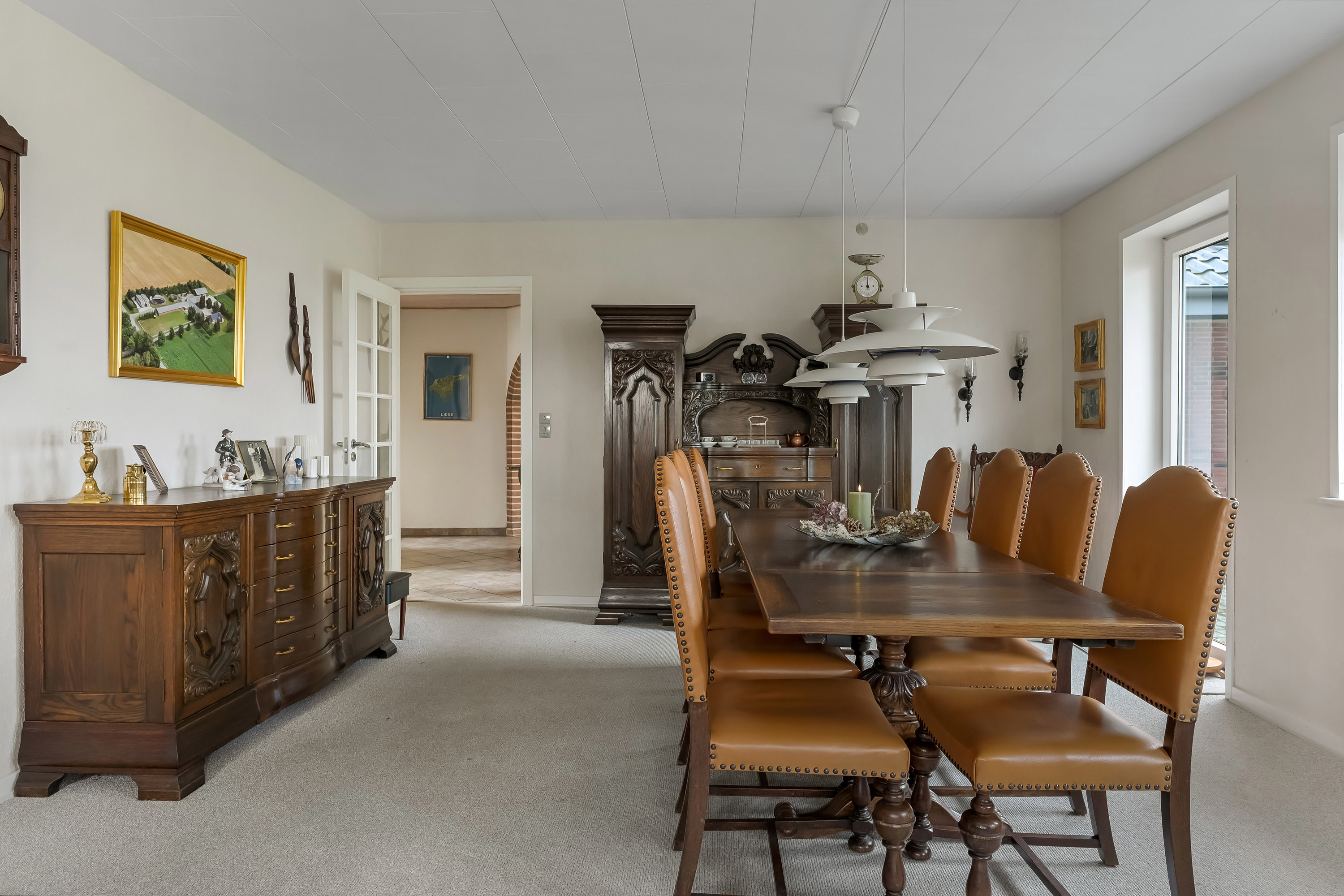 Fremhævet stue billede i fuldskærmstilstand. Billede af Dalsvej 4, Dal, 7200 Grindsted