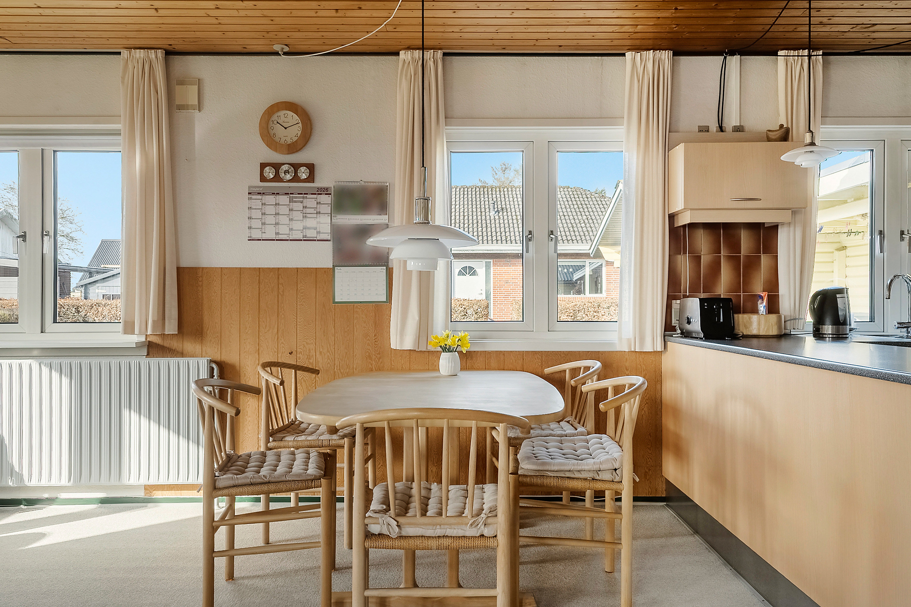 Fremhævet spisestue billede i fuldskærmstilstand. Billede af Brøndager 13, 15., 8751 Gedved