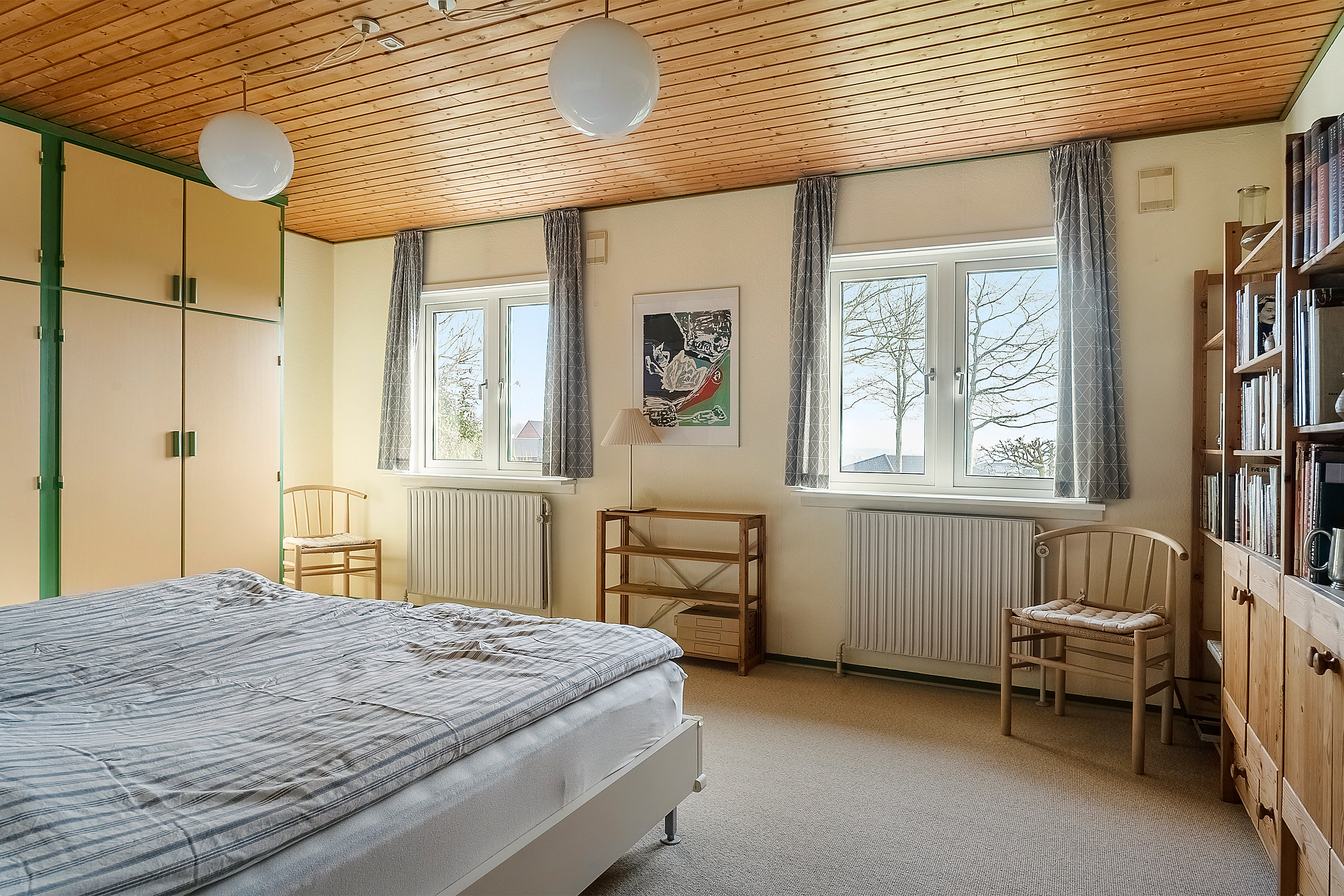 Fremhævet soveværelse billede i fuldskærmstilstand. Billede af Brøndager 13, 15., 8751 Gedved