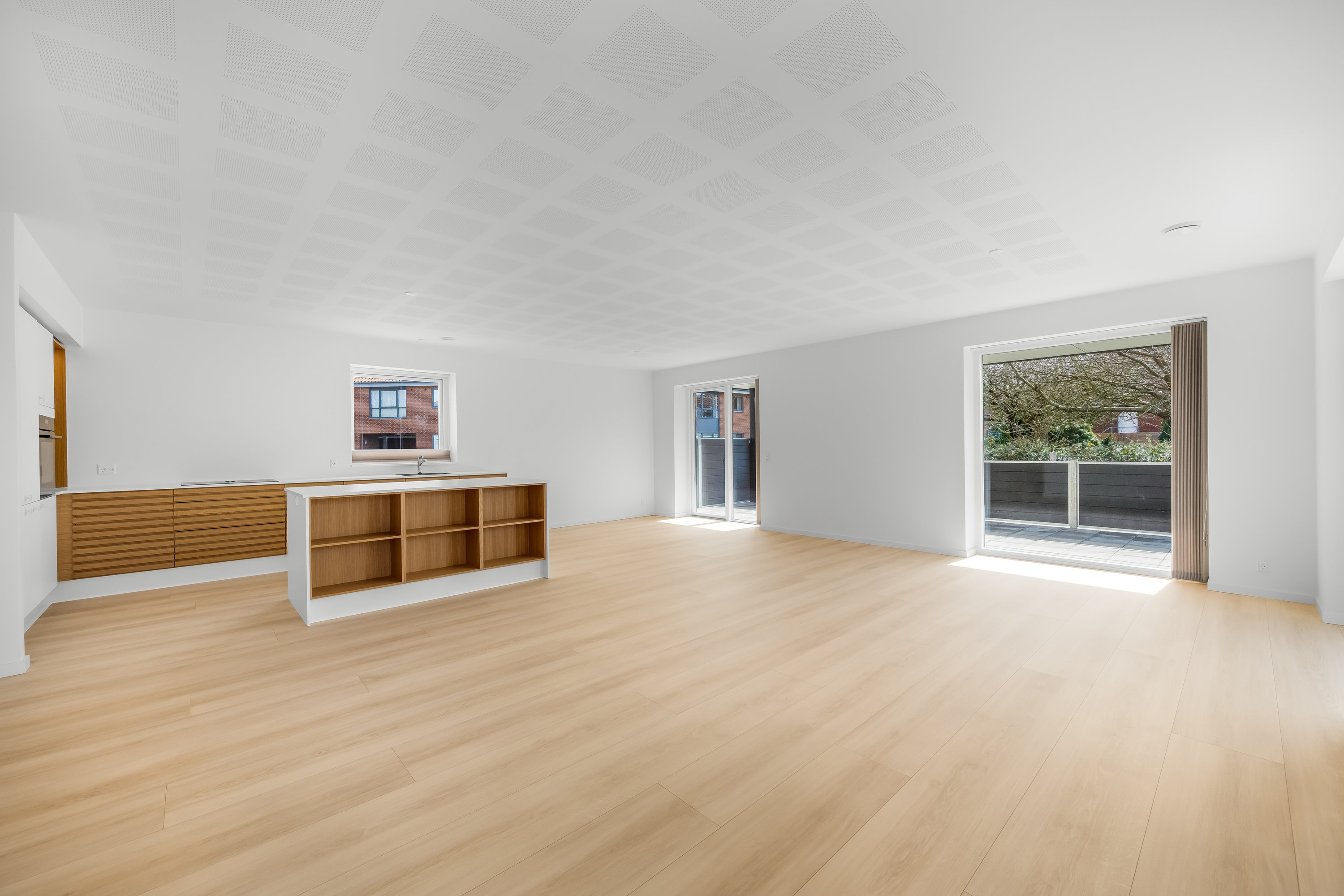 Fremhævet køkken/alrum  billede i fuldskærmstilstand. Billede af Engsiggade 12, st.., 6900 Skjern