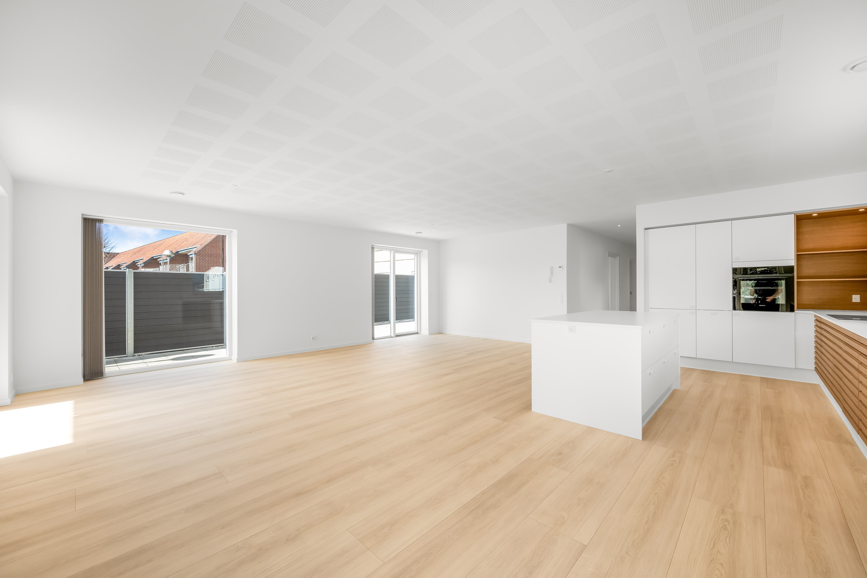 Fremhævet køkken/alrum  billede i fuldskærmstilstand. Billede af Engsiggade 12, st.., 6900 Skjern