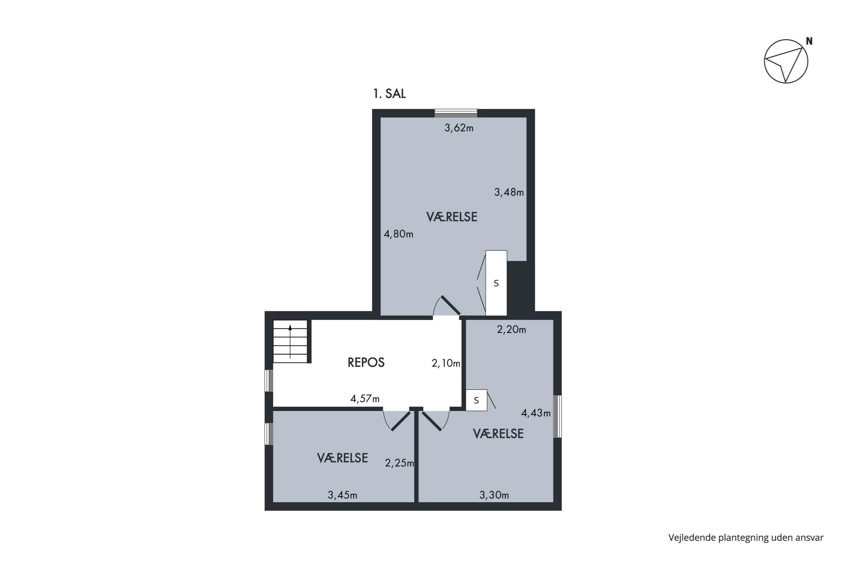Plantegninger billede af Akkerupvej 15, 5683 Haarby
