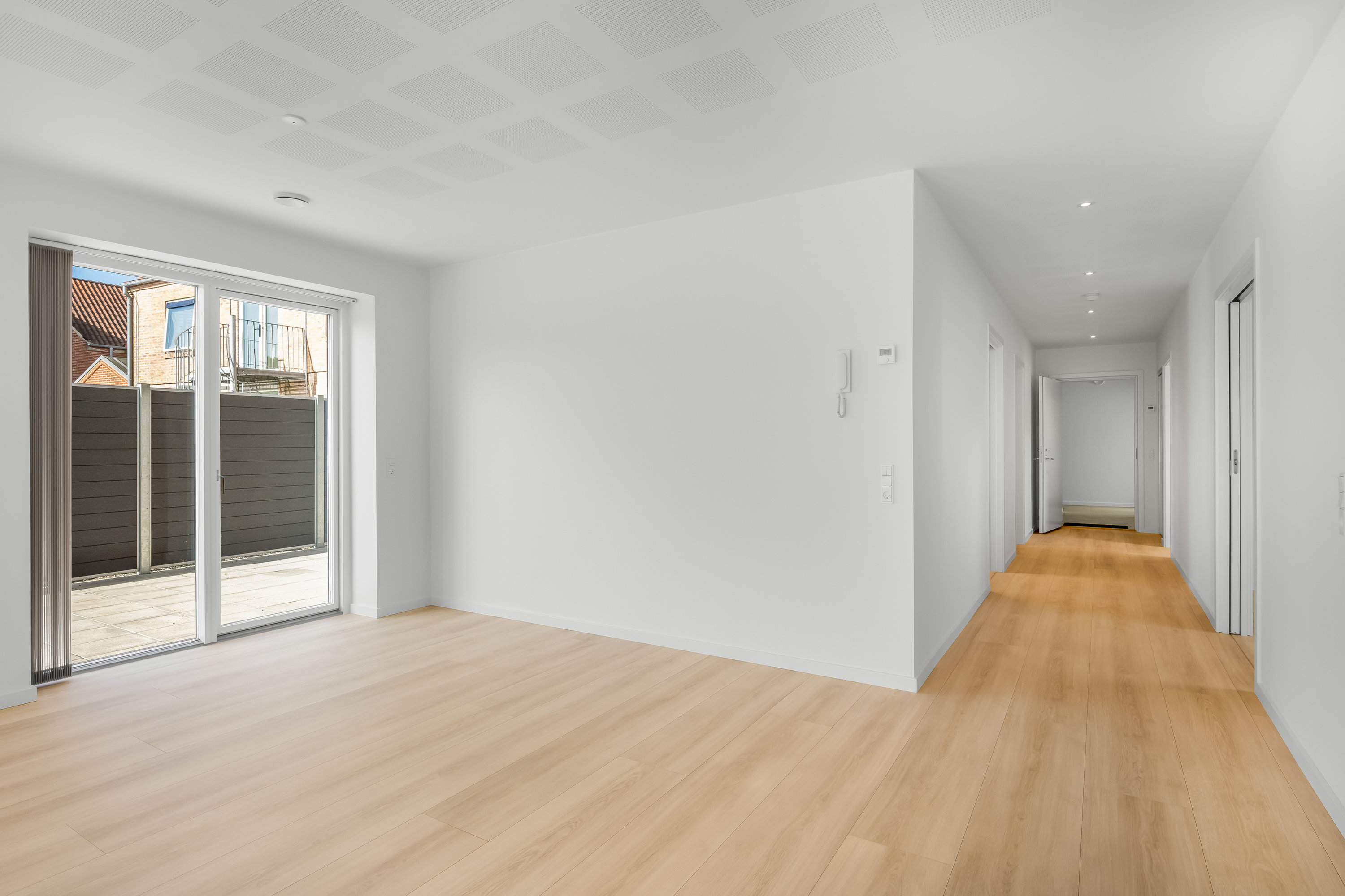 Fremhævet gang billede i fuldskærmstilstand. Billede af Engsiggade 12, st.., 6900 Skjern