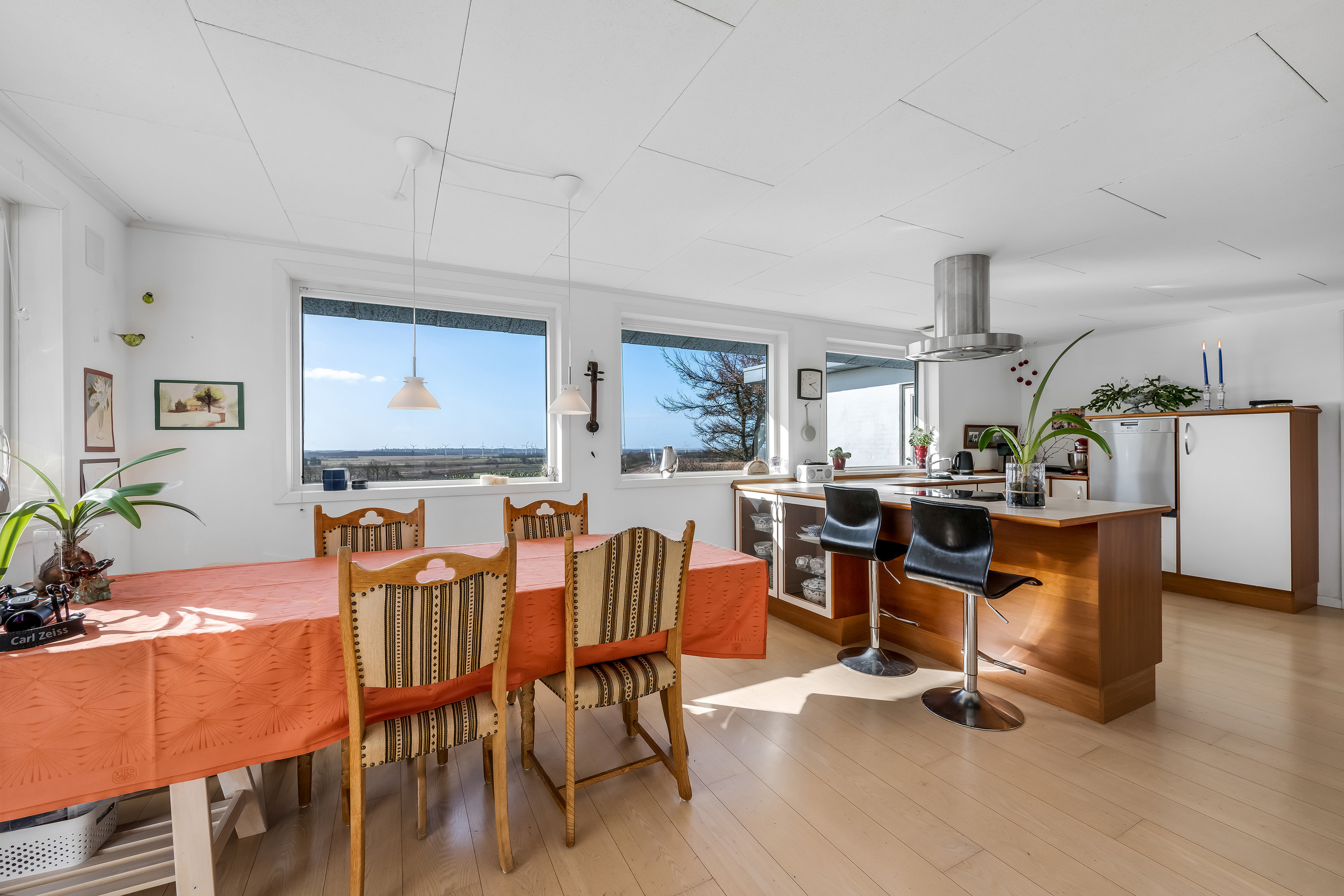 Fremhævet stue billede i fuldskærmstilstand. Billede af Skrænten 12, Dejbjerg, 6900 Skjern