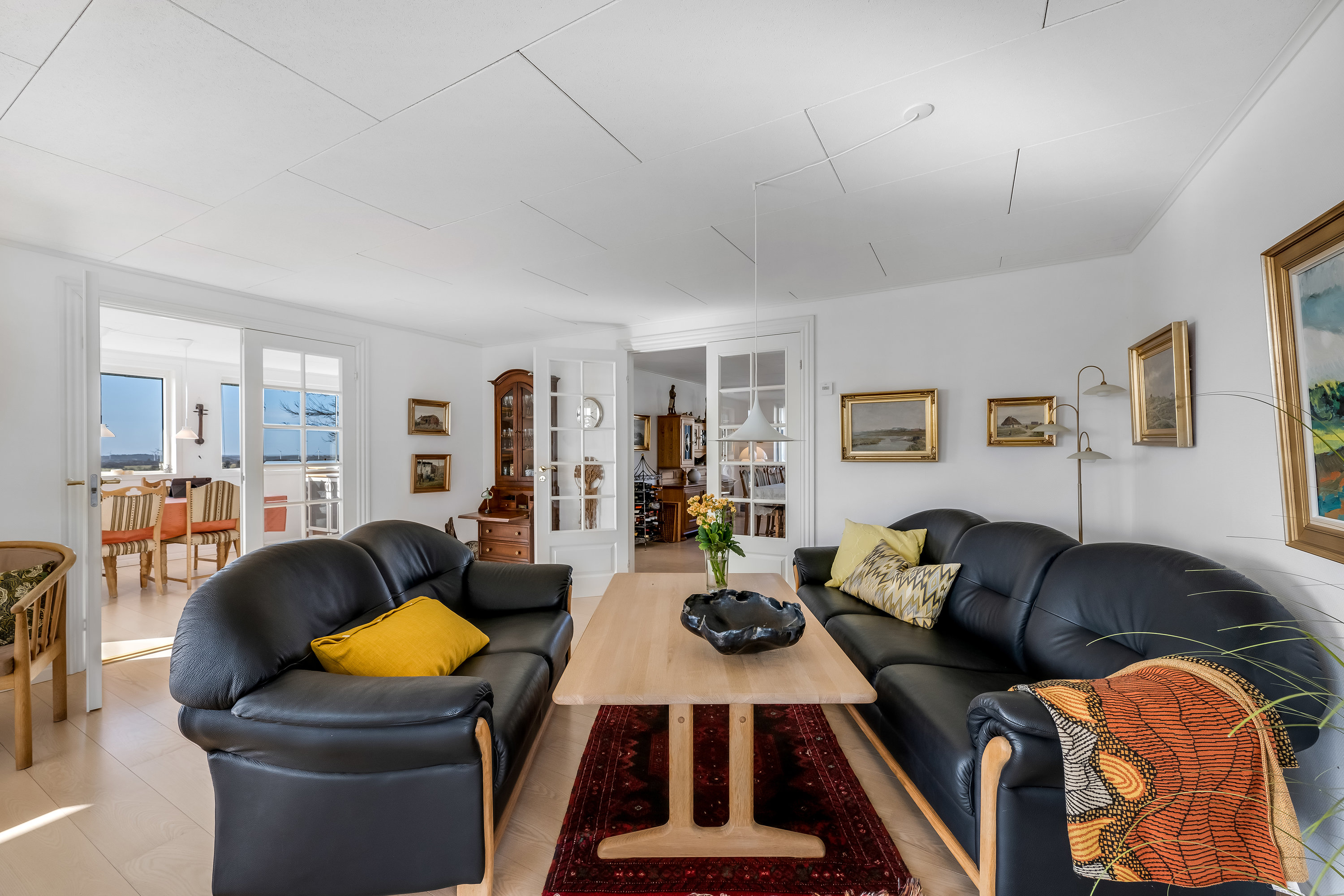 Fremhævet stue billede i fuldskærmstilstand. Billede af Skrænten 12, Dejbjerg, 6900 Skjern