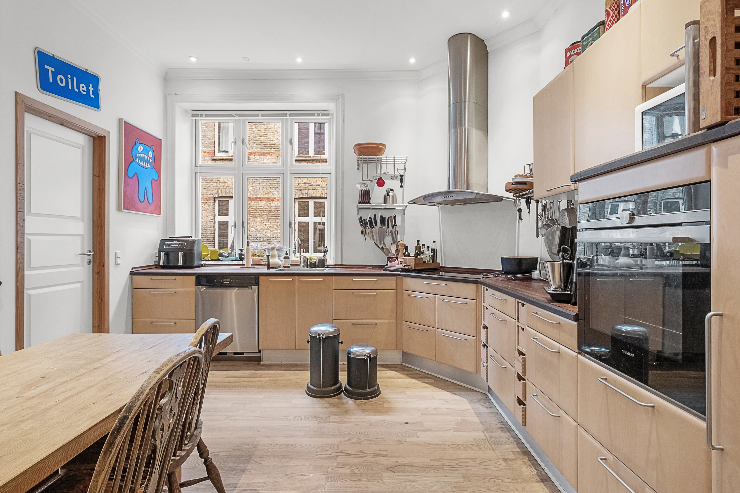 Fremhævet køkken billede i fuldskærmstilstand. Billede af Kystvejen 55, 1. th., 8000 Aarhus C