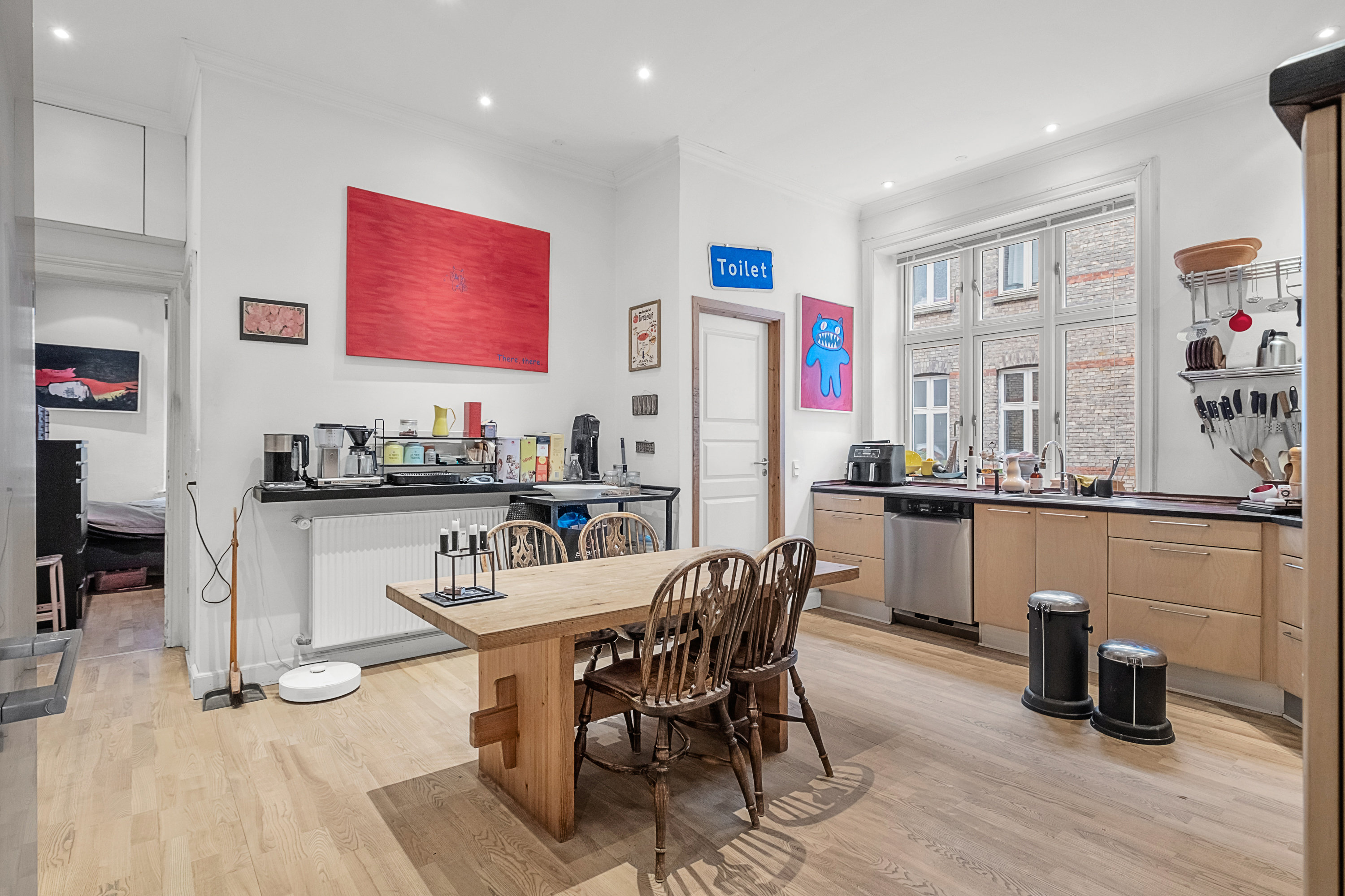 Fremhævet køkken billede i fuldskærmstilstand. Billede af Kystvejen 55, 1. th., 8000 Aarhus C