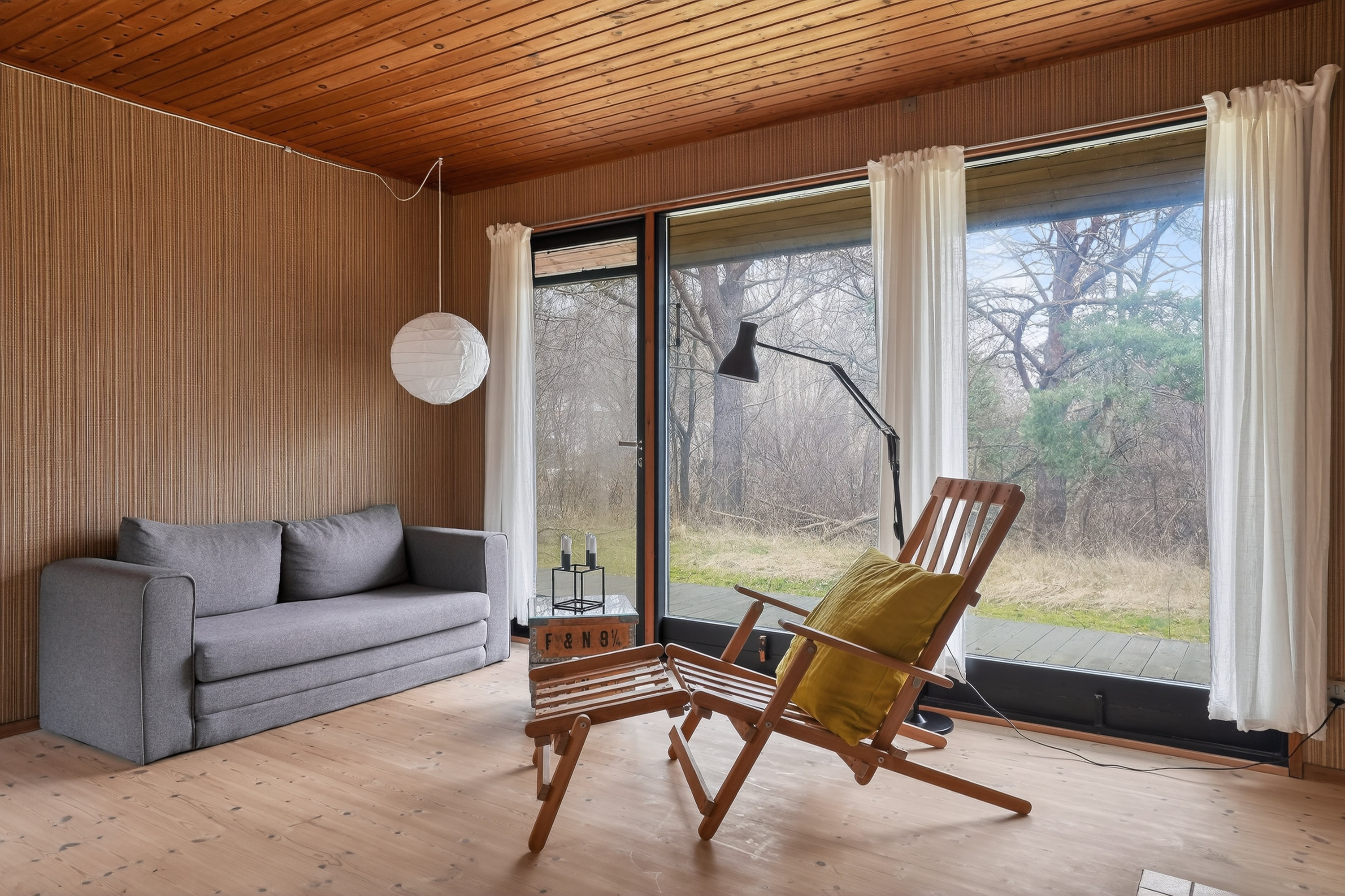 Fremhævet stue billede i fuldskærmstilstand. Billede af Birkekrogen 14, Klint, 4500 Nykøbing Sj