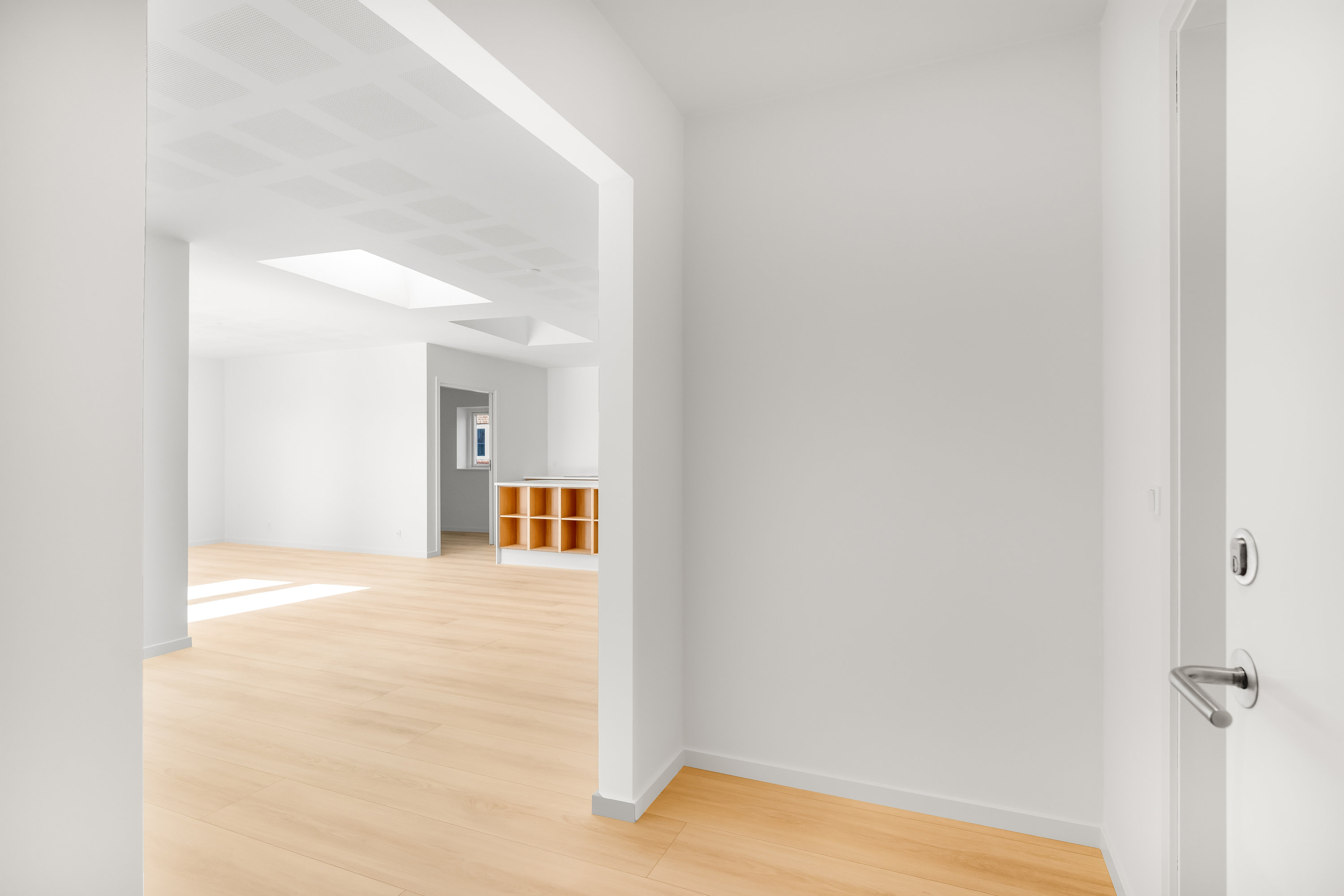 Fremhævet stue billede i fuldskærmstilstand. Billede af Engsiggade 12, 1. tv., 6900 Skjern