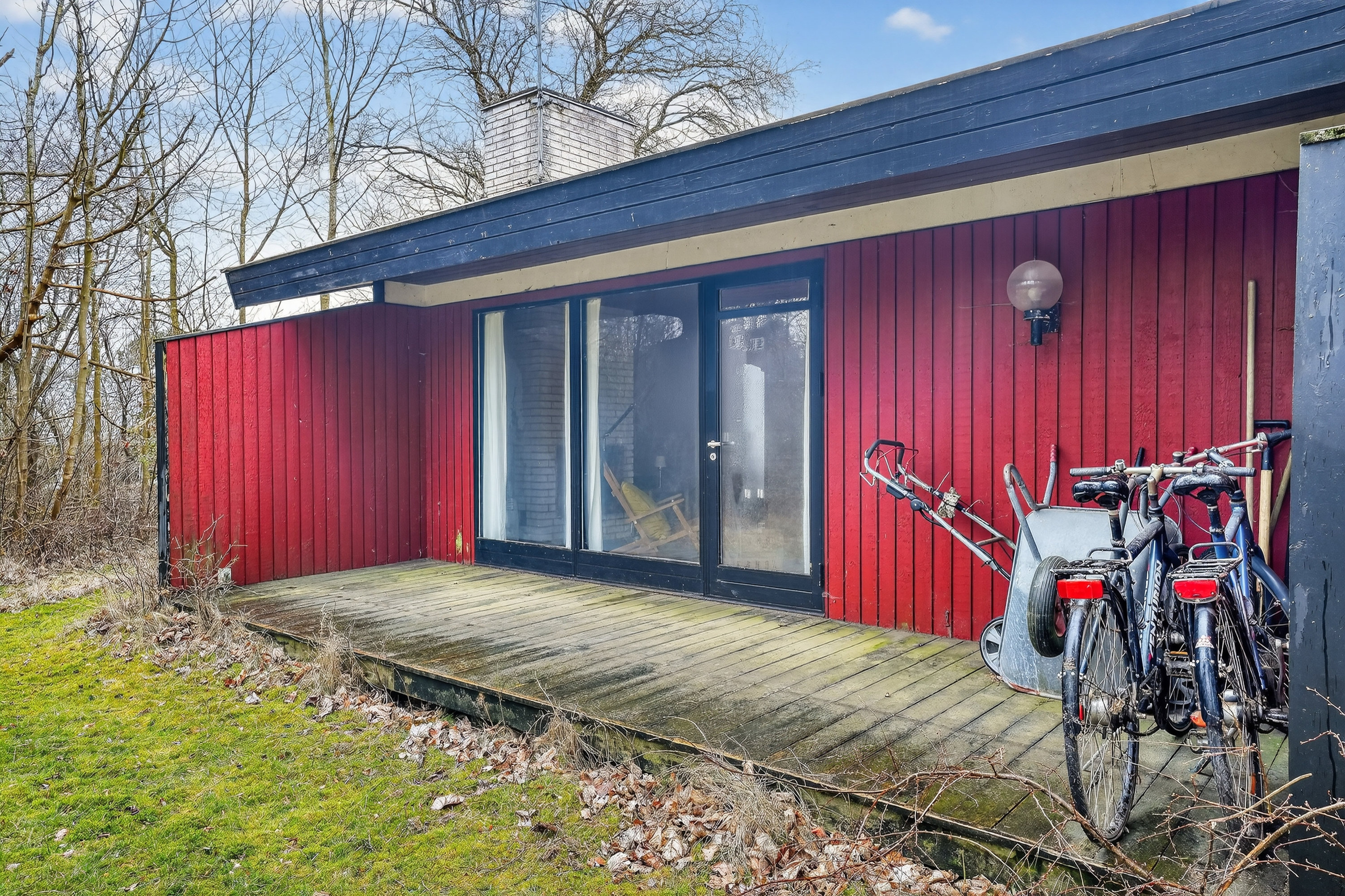 Fremhævet terrasse billede i fuldskærmstilstand. Billede af Birkekrogen 14, Klint, 4500 Nykøbing Sj