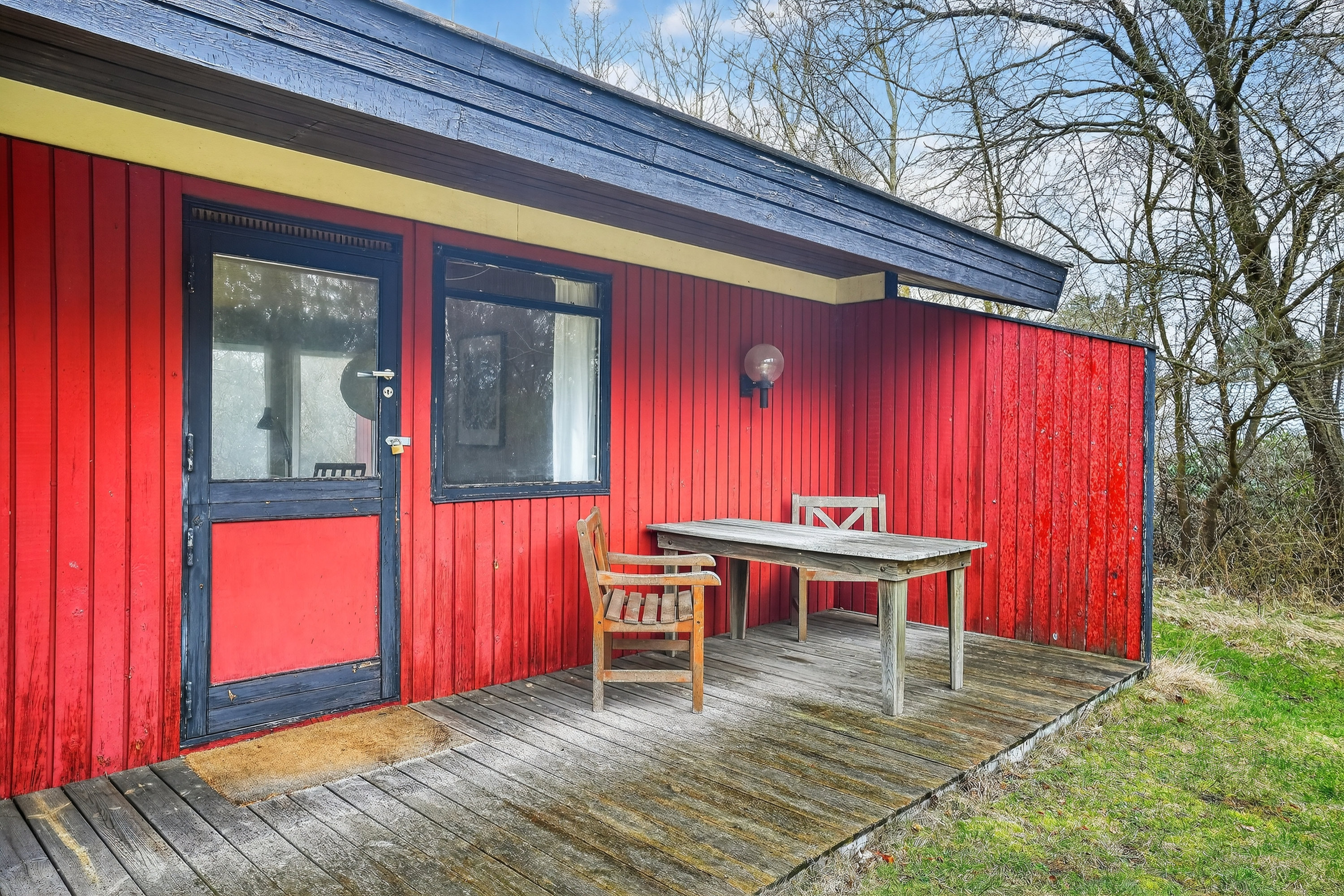 Fremhævet terrasse billede i fuldskærmstilstand. Billede af Birkekrogen 14, Klint, 4500 Nykøbing Sj