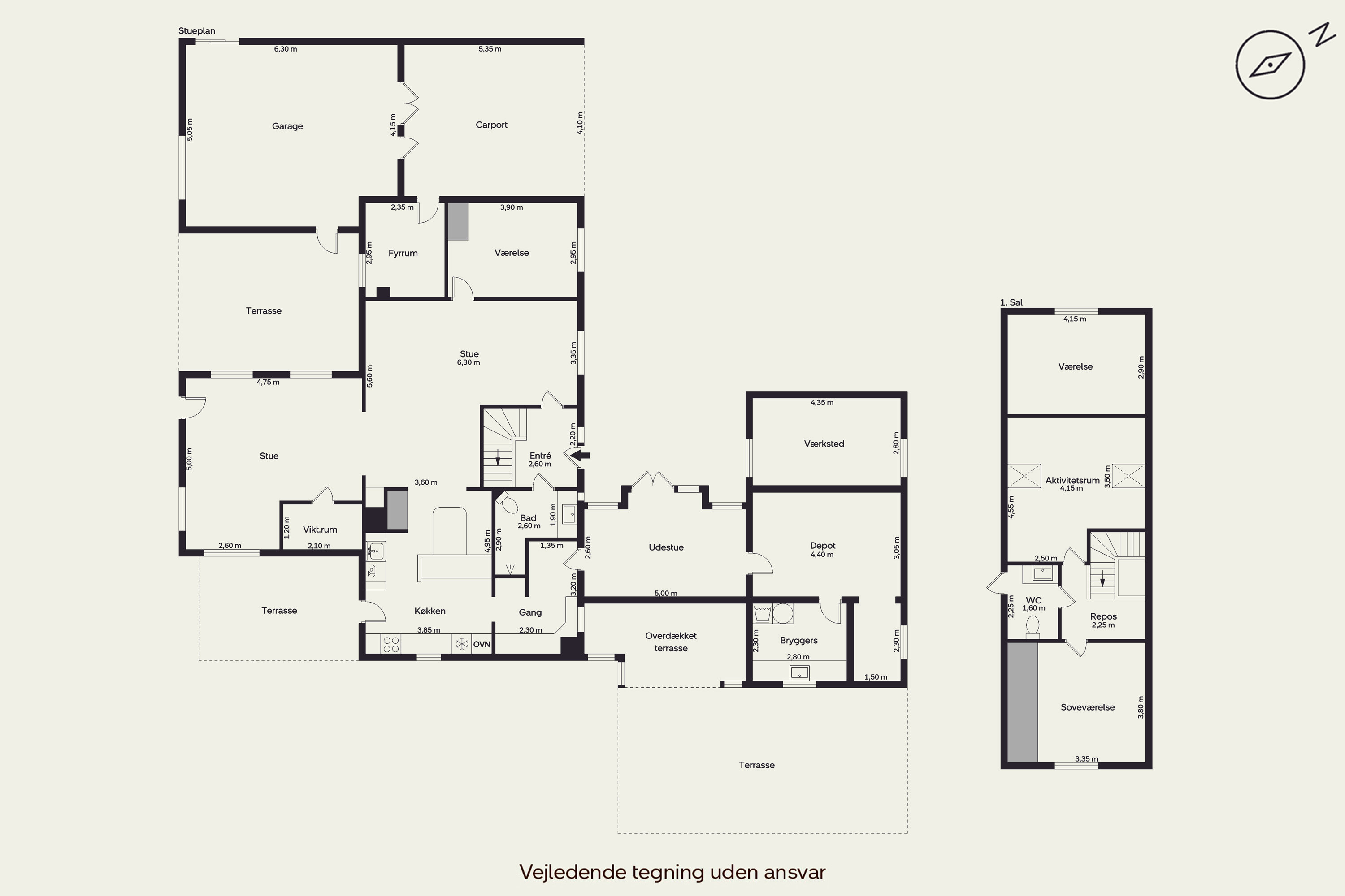 Plantegninger billede af Skødebjergvej 12, 6623 Vorbasse