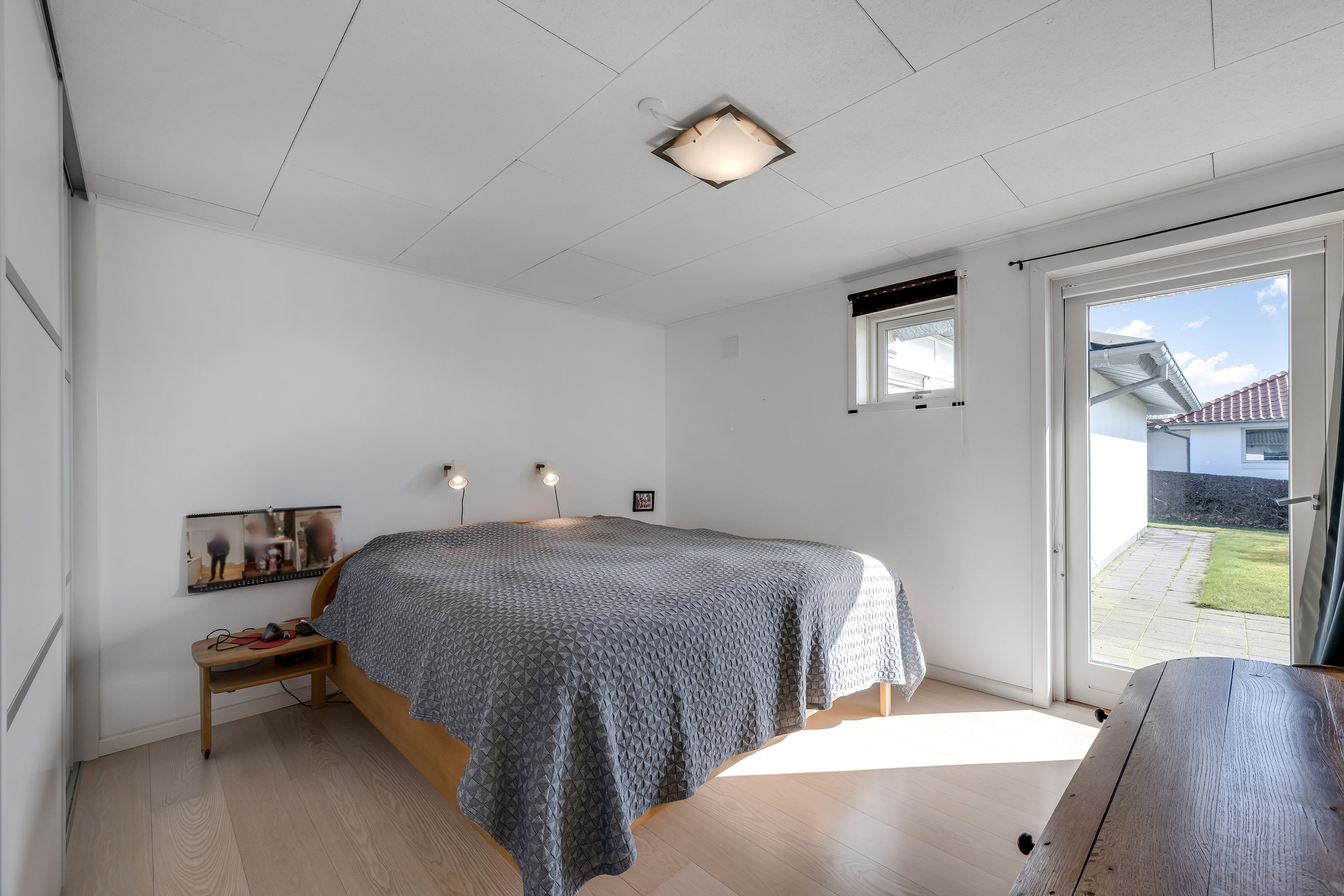 Fremhævet soveværelse billede i fuldskærmstilstand. Billede af Skrænten 12, Dejbjerg, 6900 Skjern