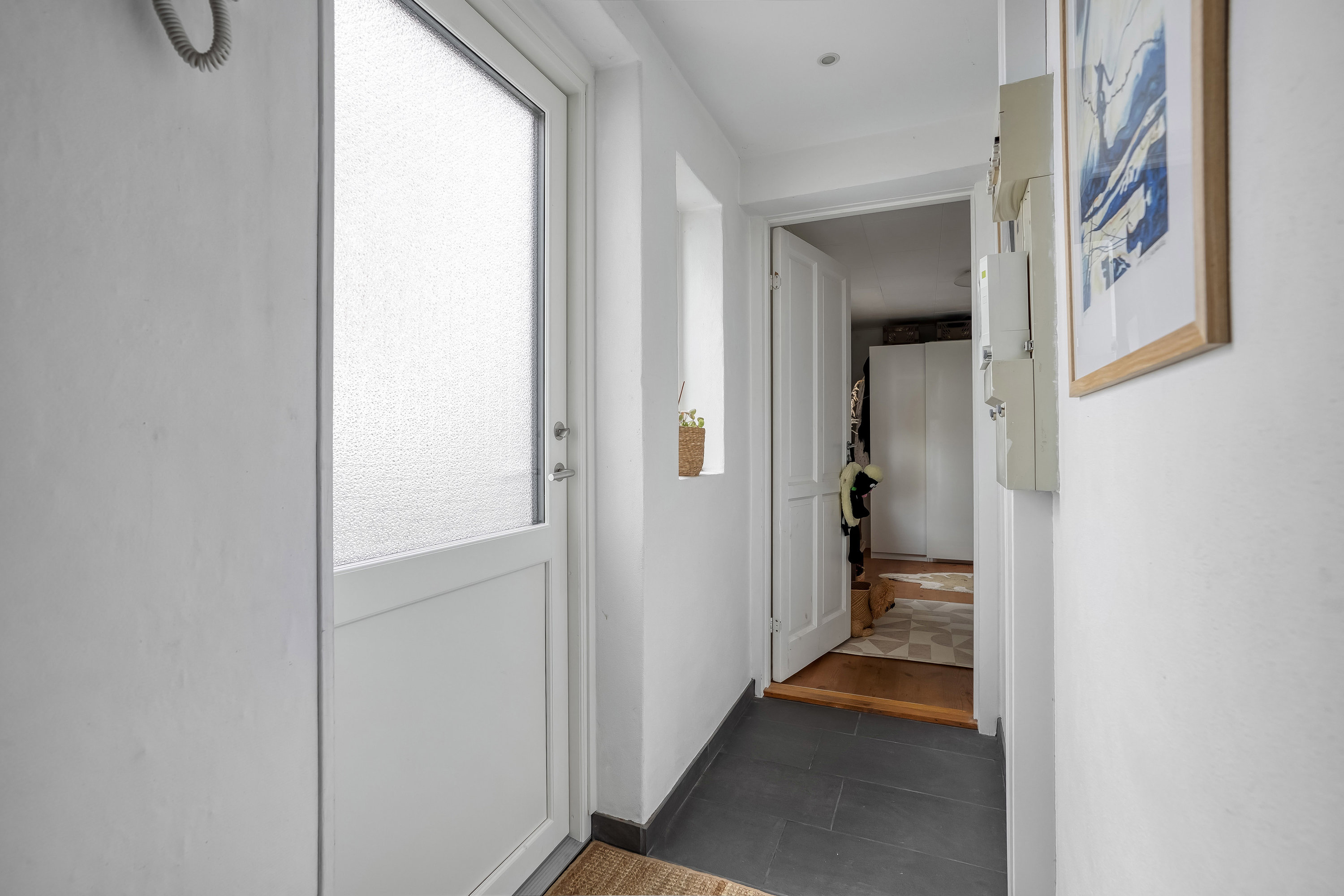 Fremhævet entré billede i fuldskærmstilstand. Billede af Vesterbro 59B, 5000 Odense C