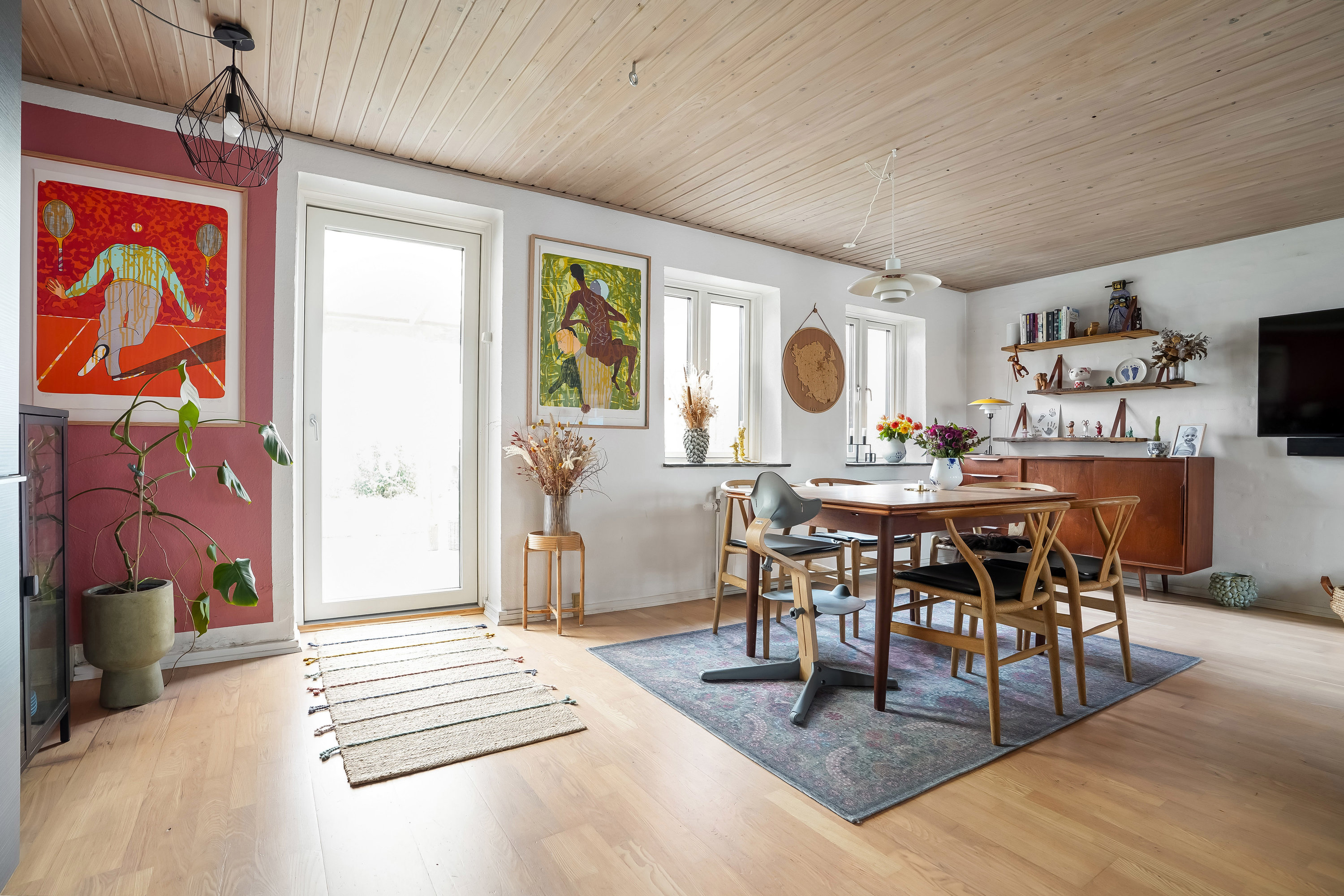 Fremhævet stue billede i fuldskærmstilstand. Billede af Vesterbro 59B, 5000 Odense C