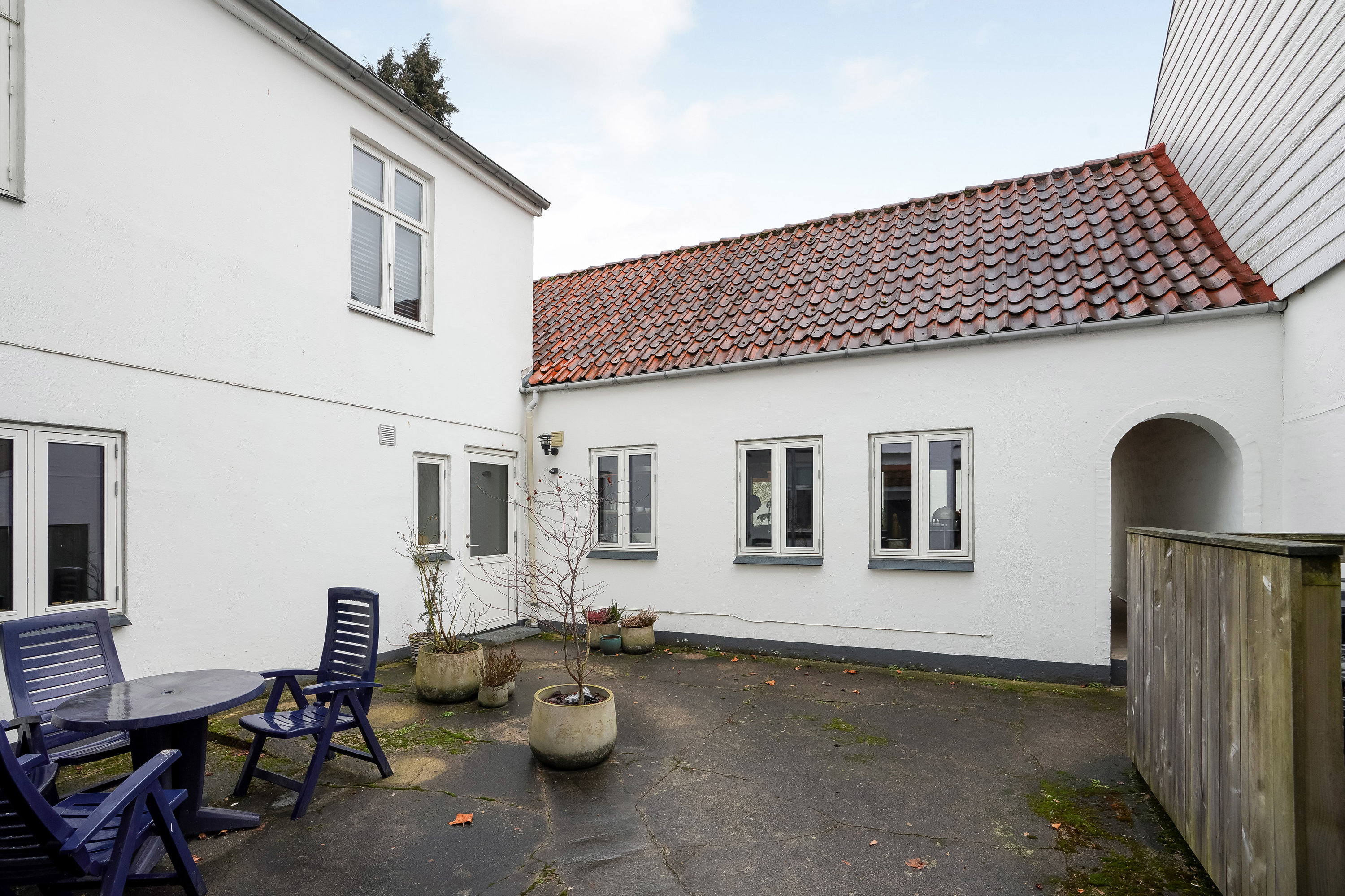 Fremhævet terrasse billede i fuldskærmstilstand. Billede af Vesterbro 59B, 5000 Odense C