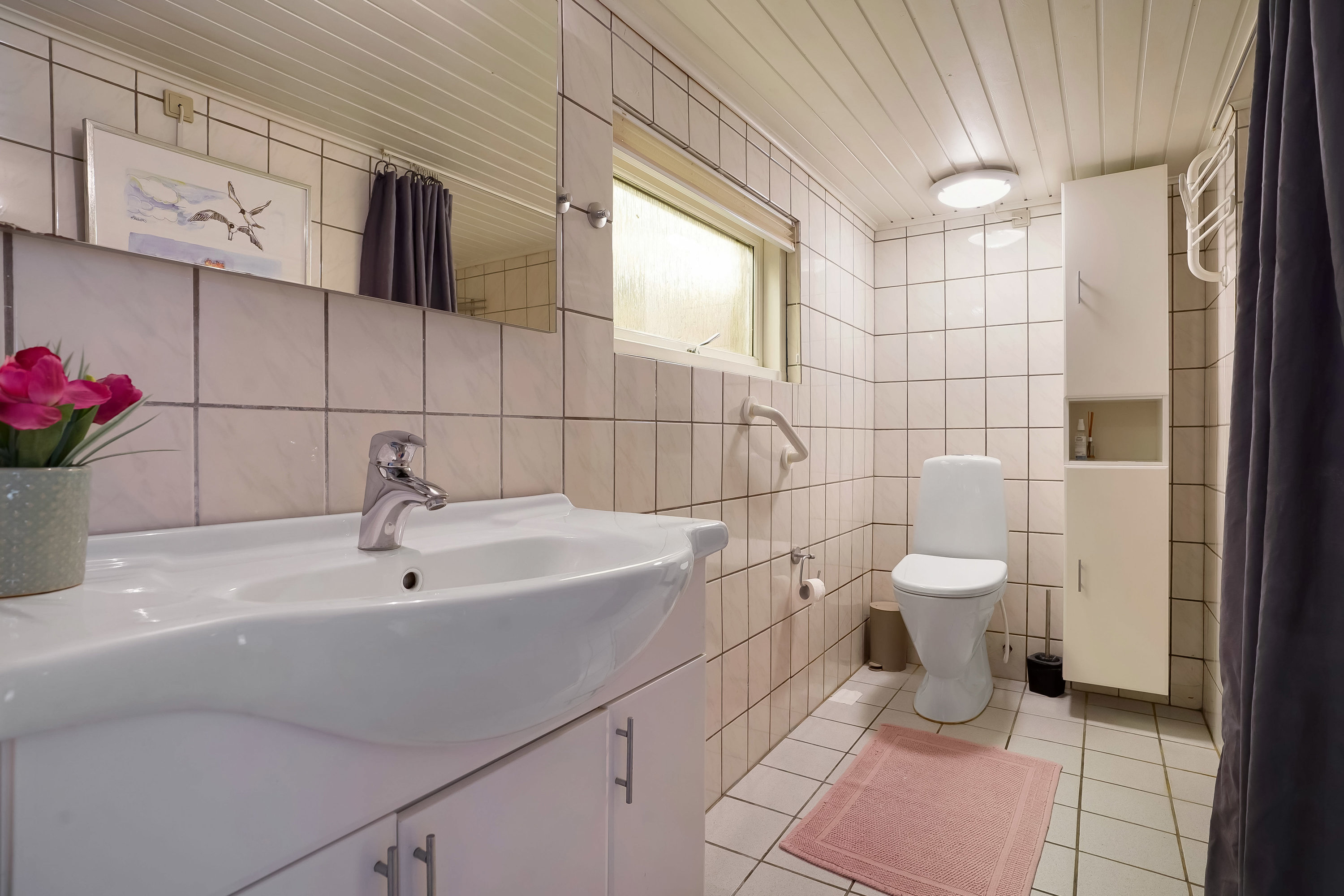 Fremhævet badeværelse billede i fuldskærmstilstand. Billede af Vestre Strandvej 35, Hasmark Strand, 5450 Otterup